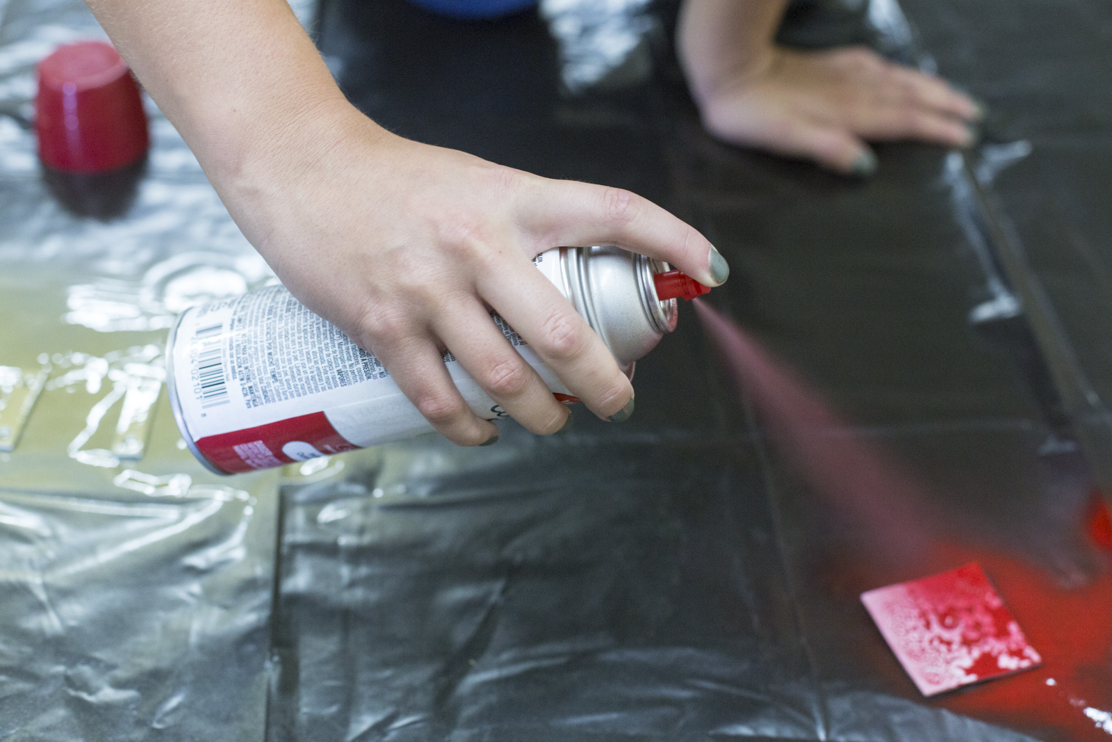 red spray paint red spray paint
