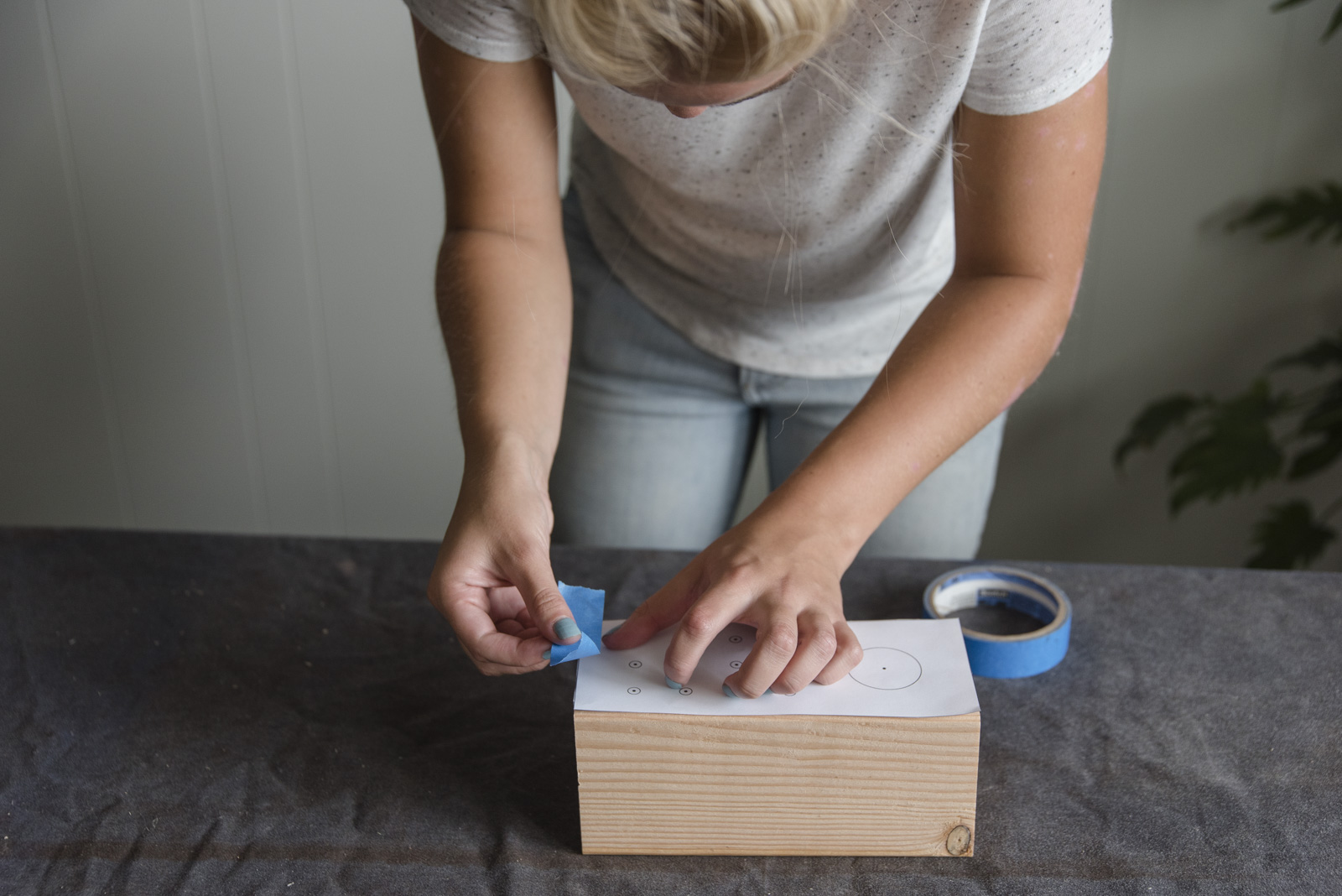 taping pencil holder