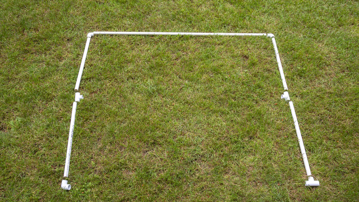 back pvc arch for diy slip and slide back pvc arch for diy slip and slide