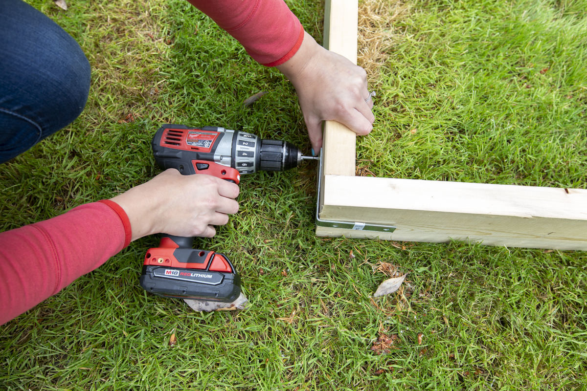 assembling wood slip and slide frame