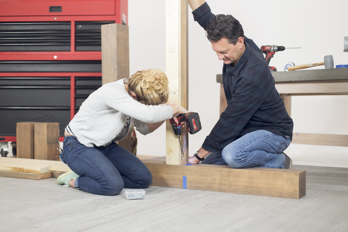 attaching skirt to bed frame