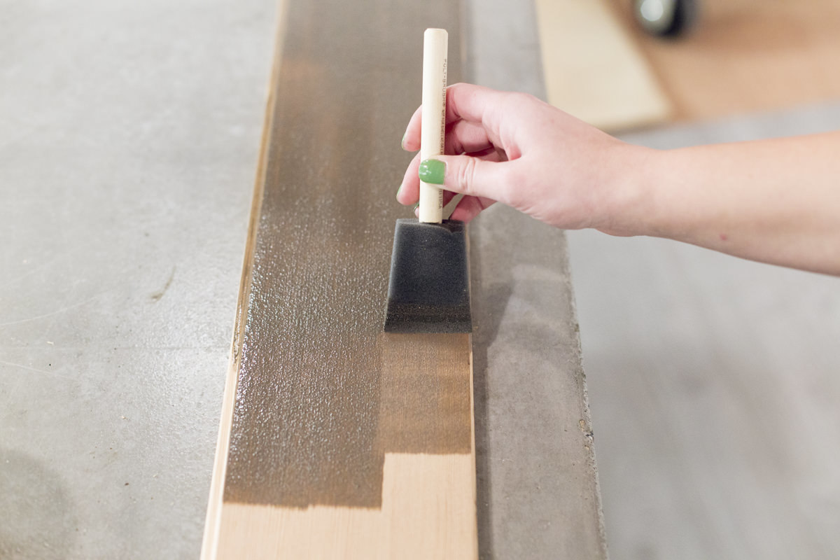 staining douglas fir