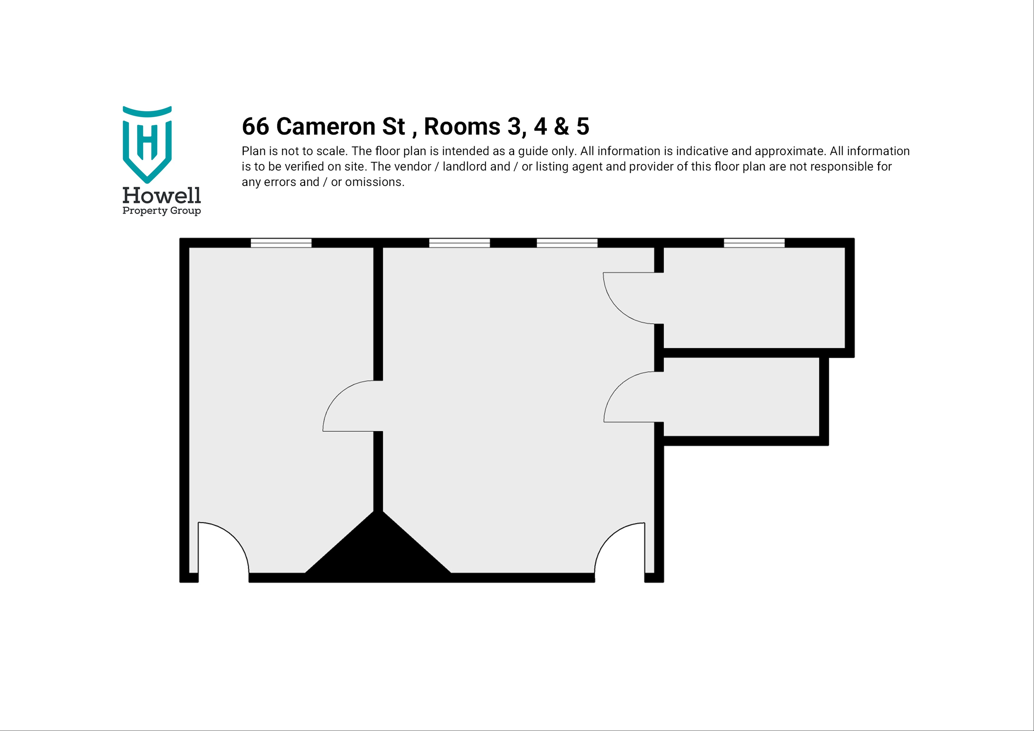 Rooms 3, 4 & 5 / 66 Cameron Street, Launceston
