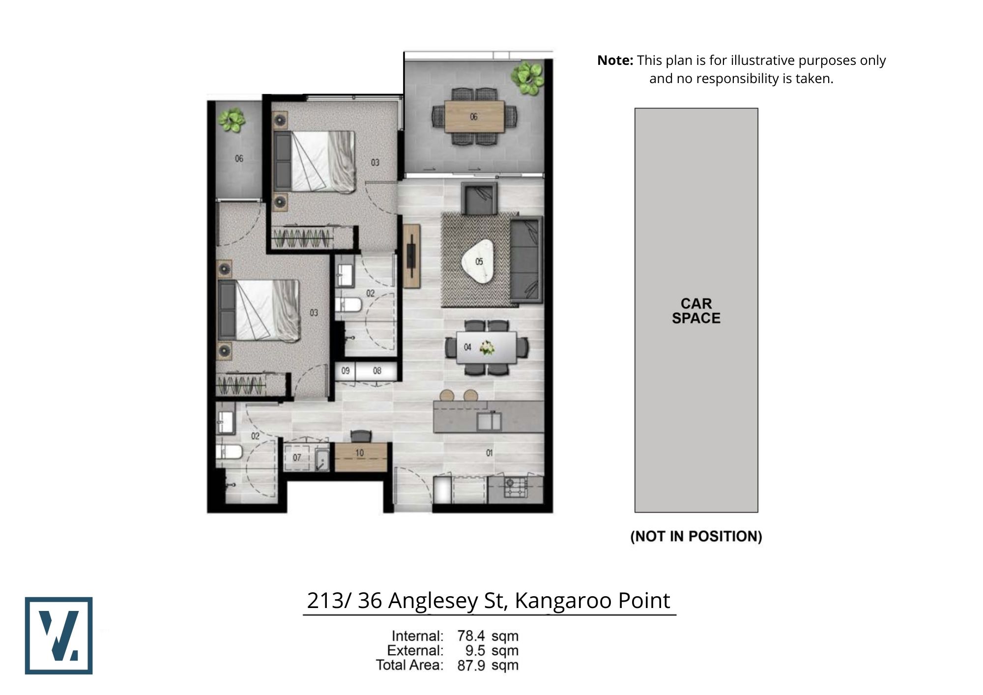 213 / 36 Anglesey Street, Kangaroo Point