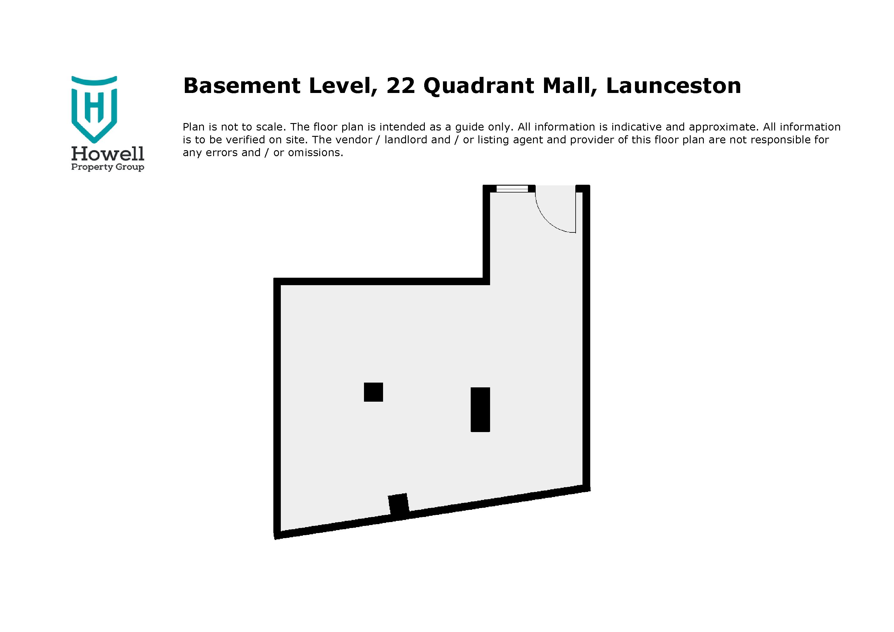 Basement Level / 22 Quadrant Mall, Launceston