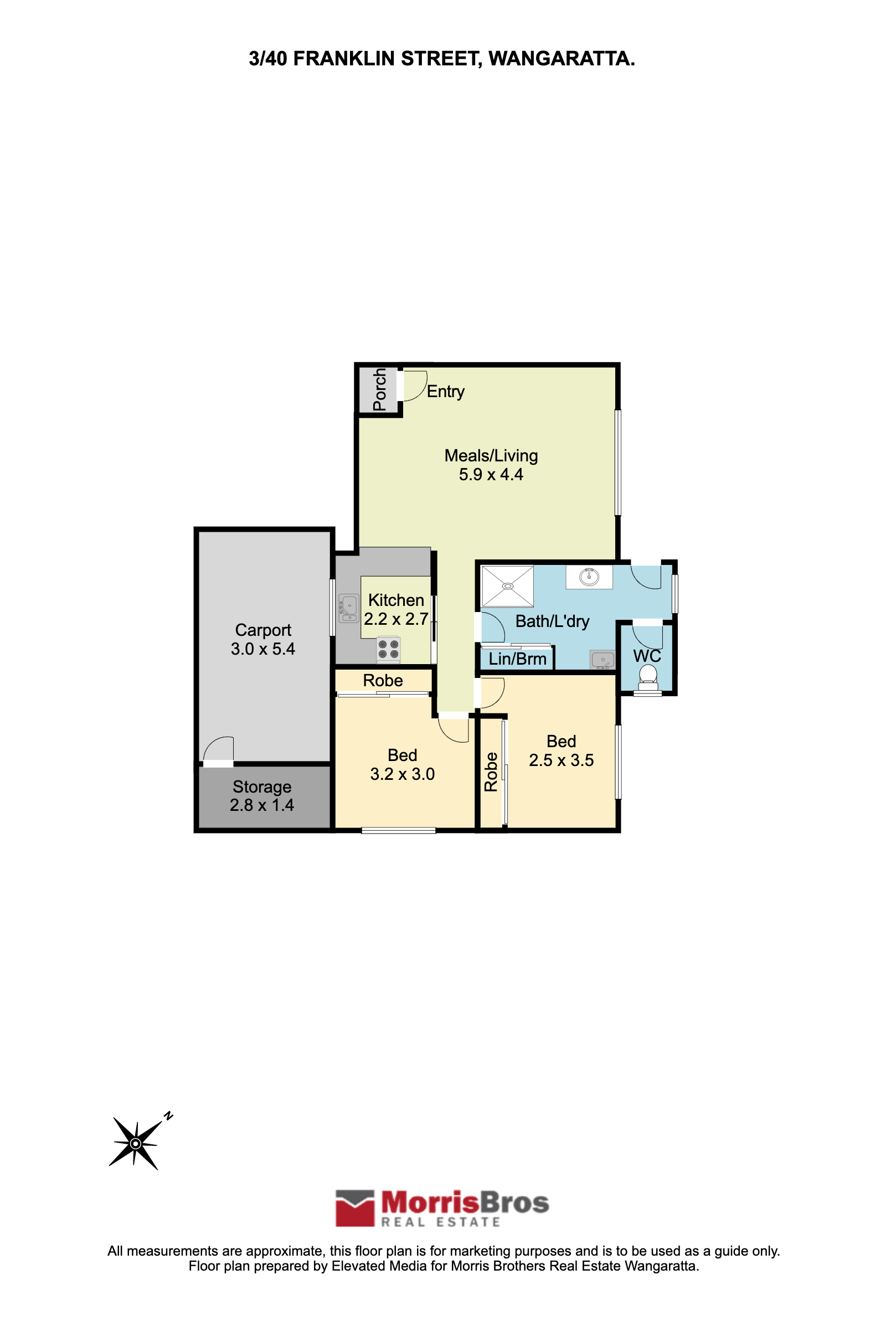 3 / 40 Franklin Street, Wangaratta