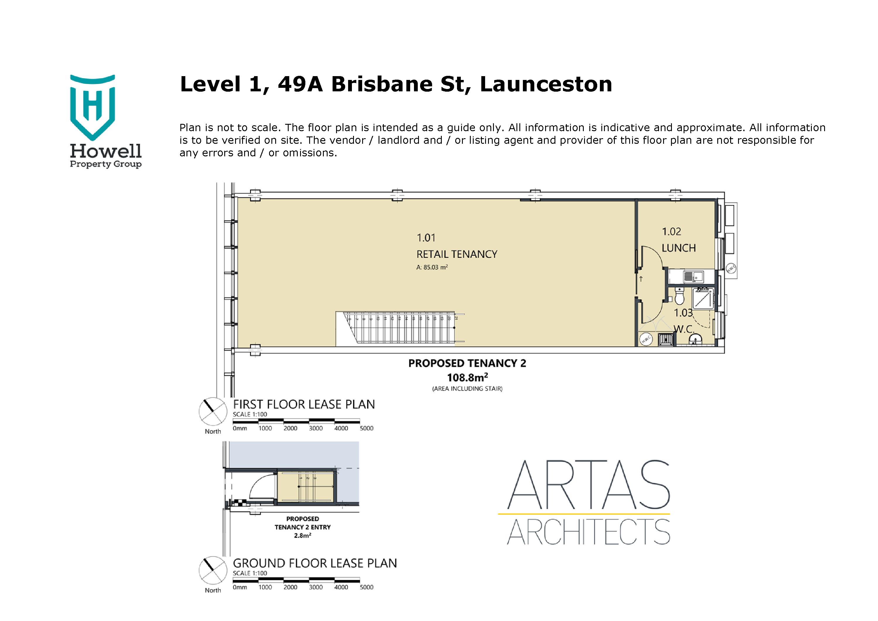 Level 1 / 49A Brisbane Street, Launceston