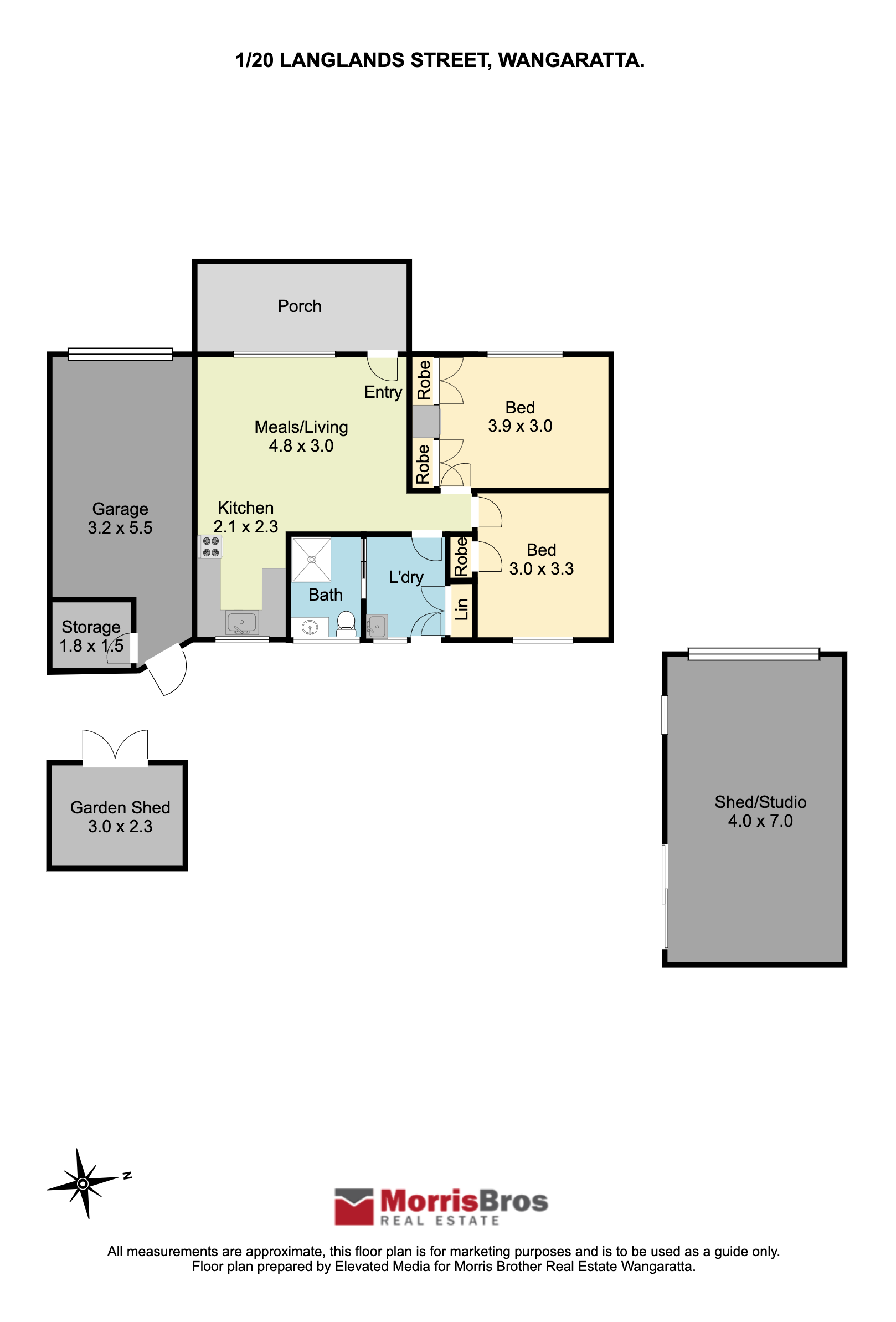 1 / 20 Langlands Street, Wangaratta