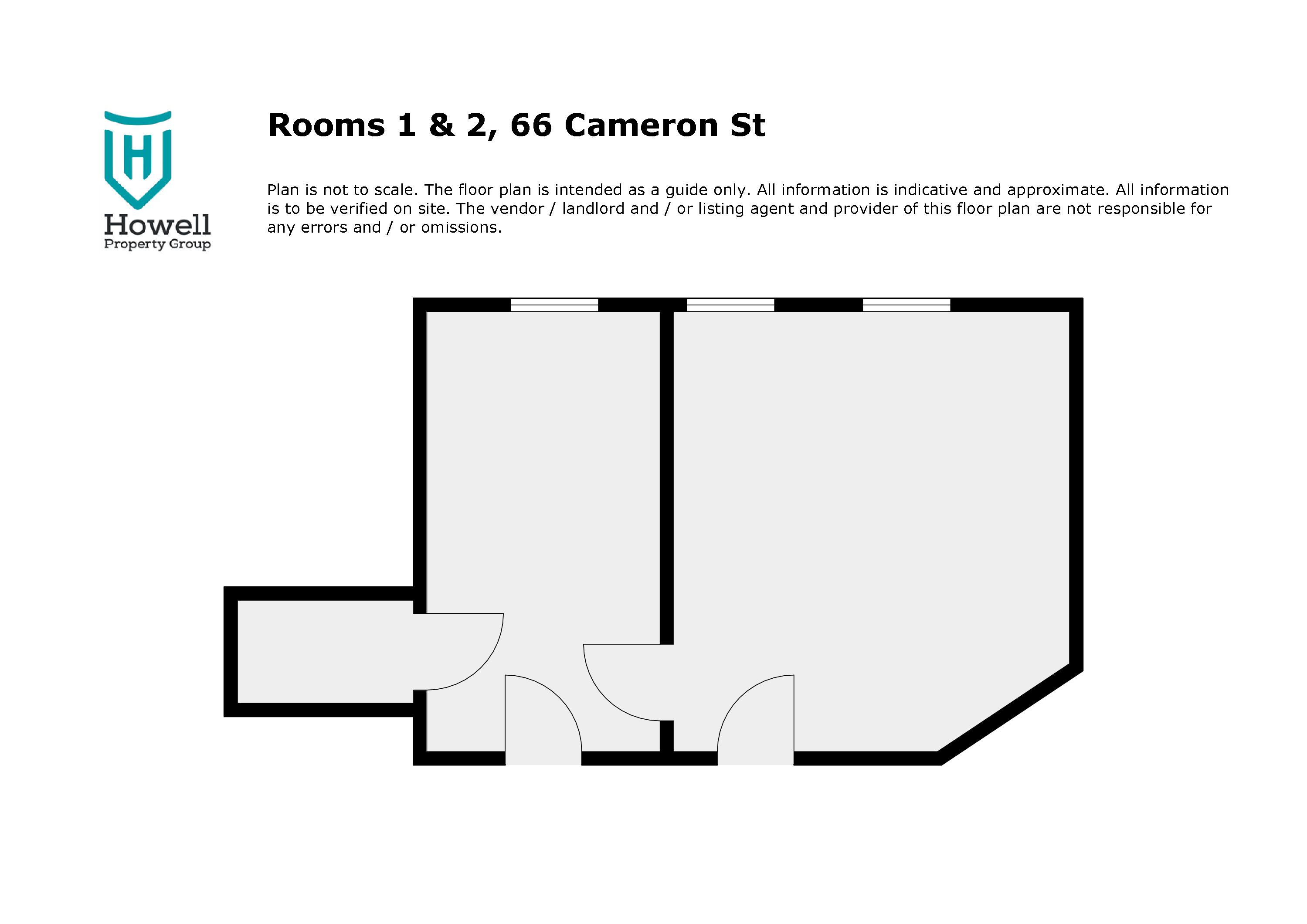 Rooms 1 & 2 / 66 Cameron Street, Launceston