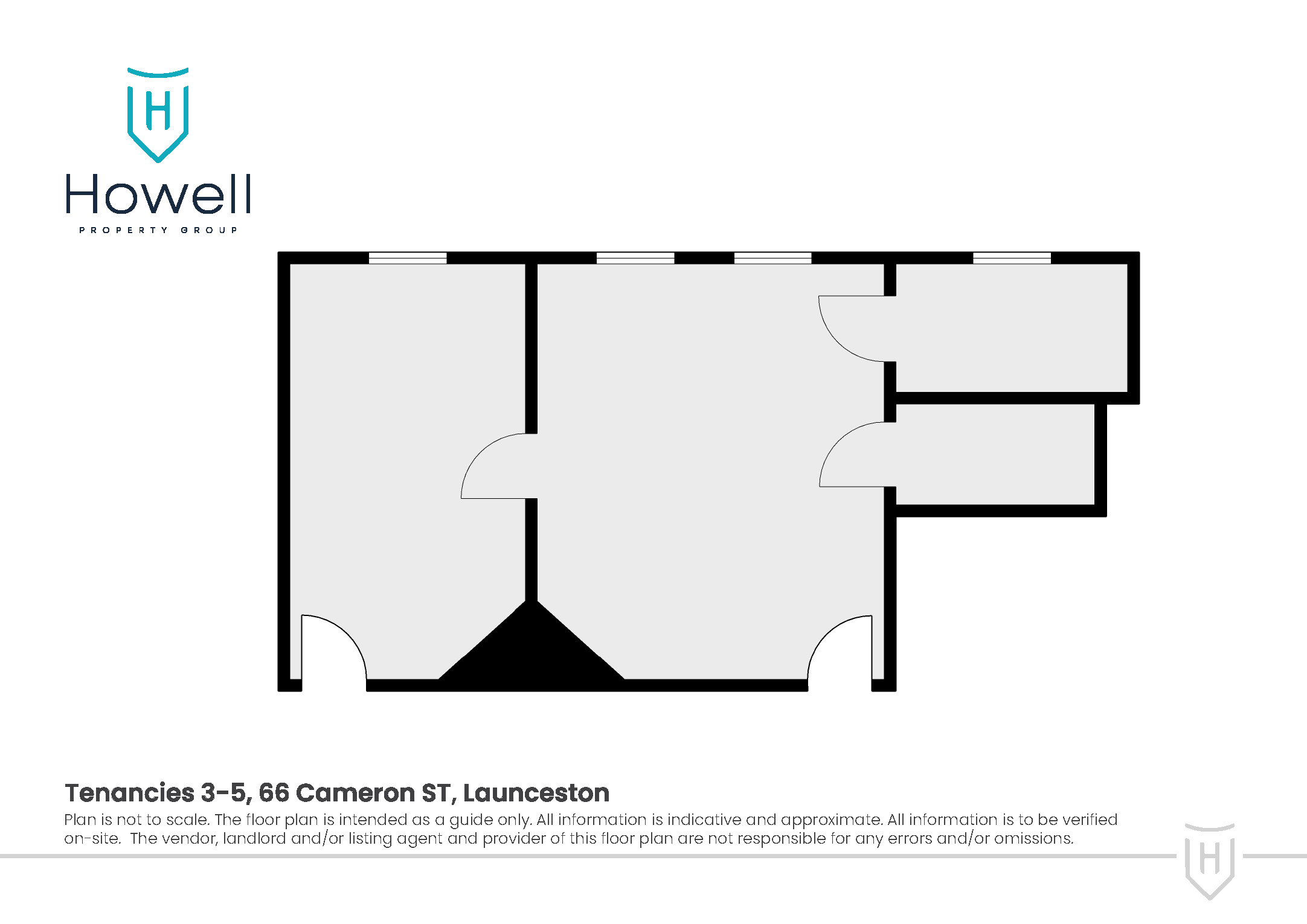 Rooms 3, 4 & 5 / 66 Cameron Street, Launceston