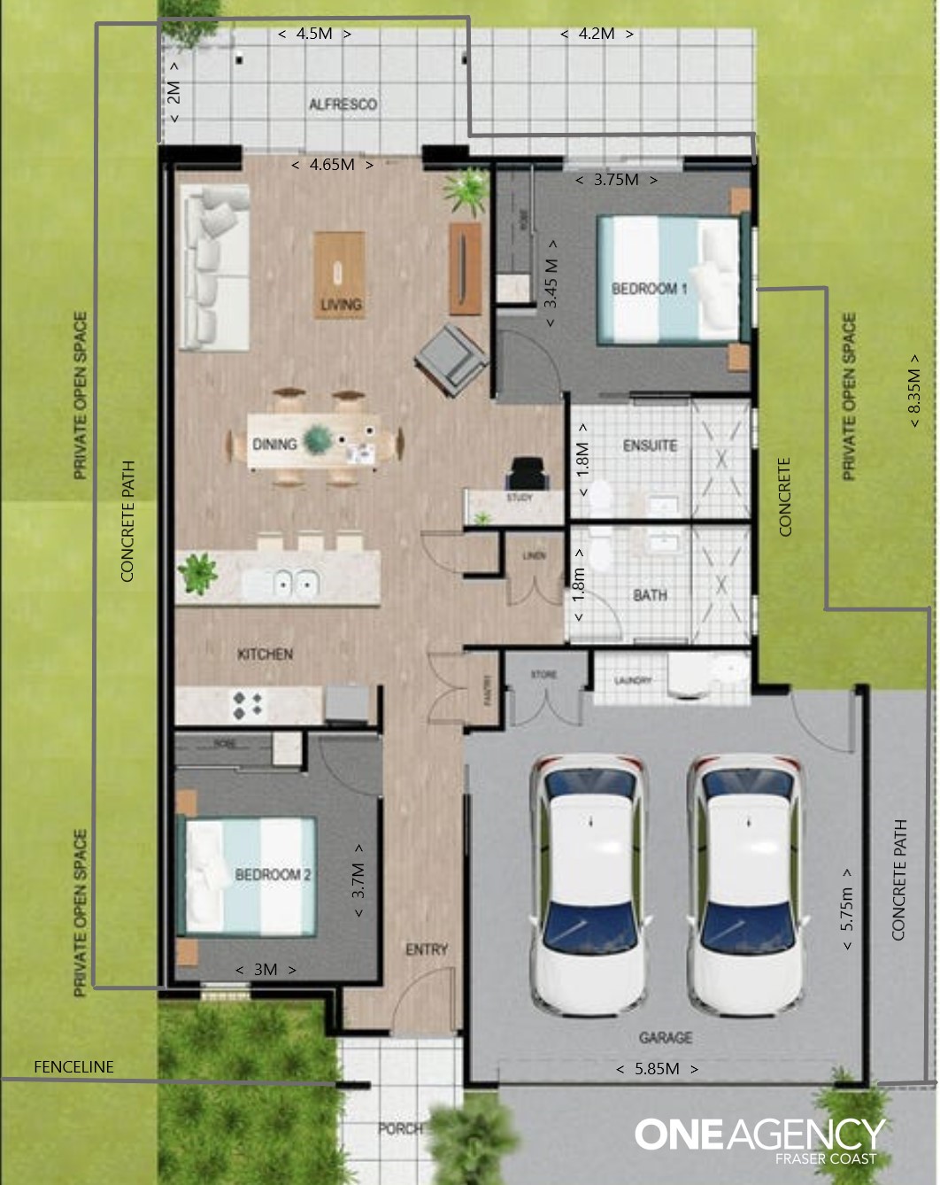 24 / 1 Links Court, Urraween