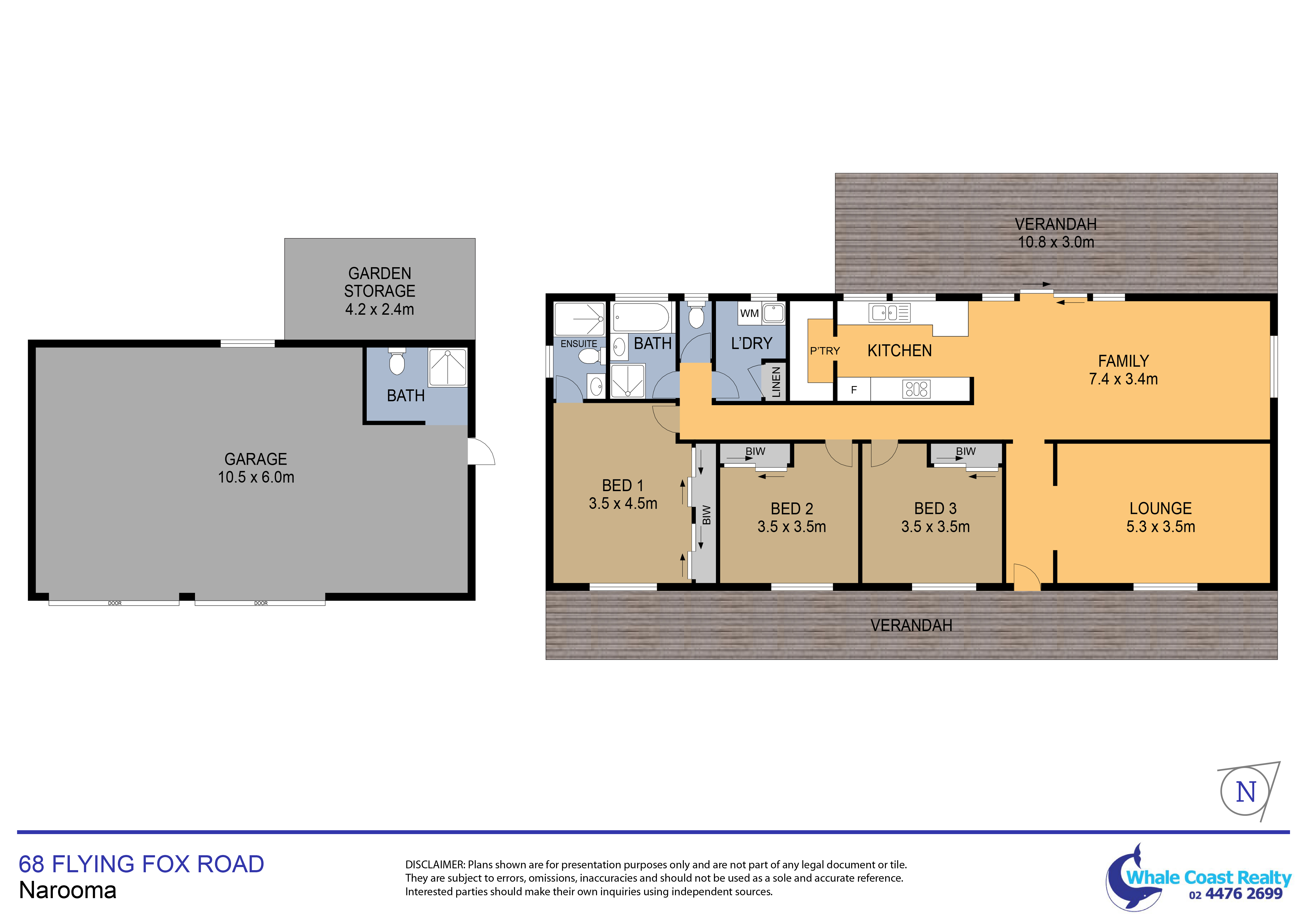 68 FLYING FOX ROAD, Narooma