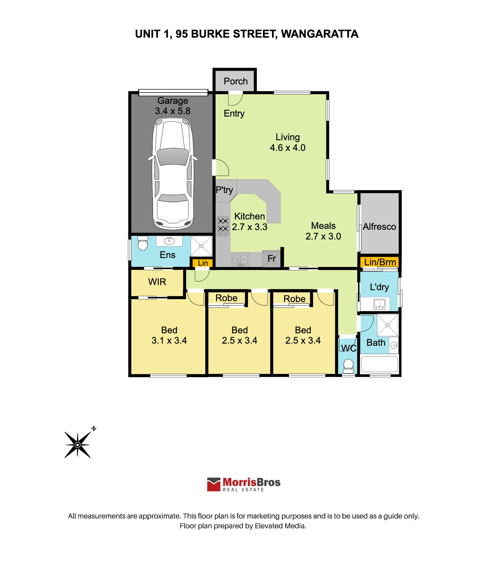 1 / 95 Burke Street, Wangaratta