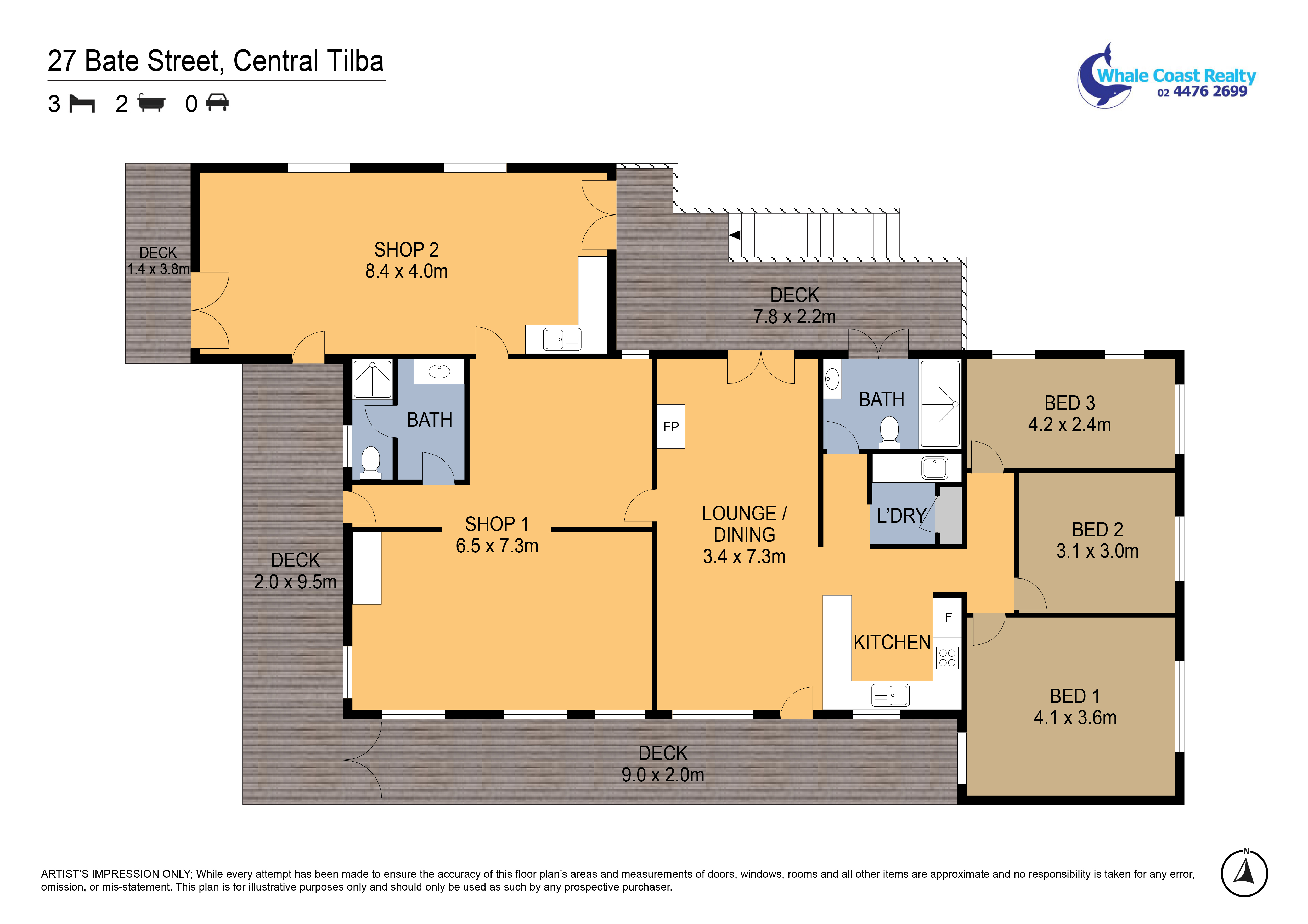 27 BATE STREET, Central Tilba