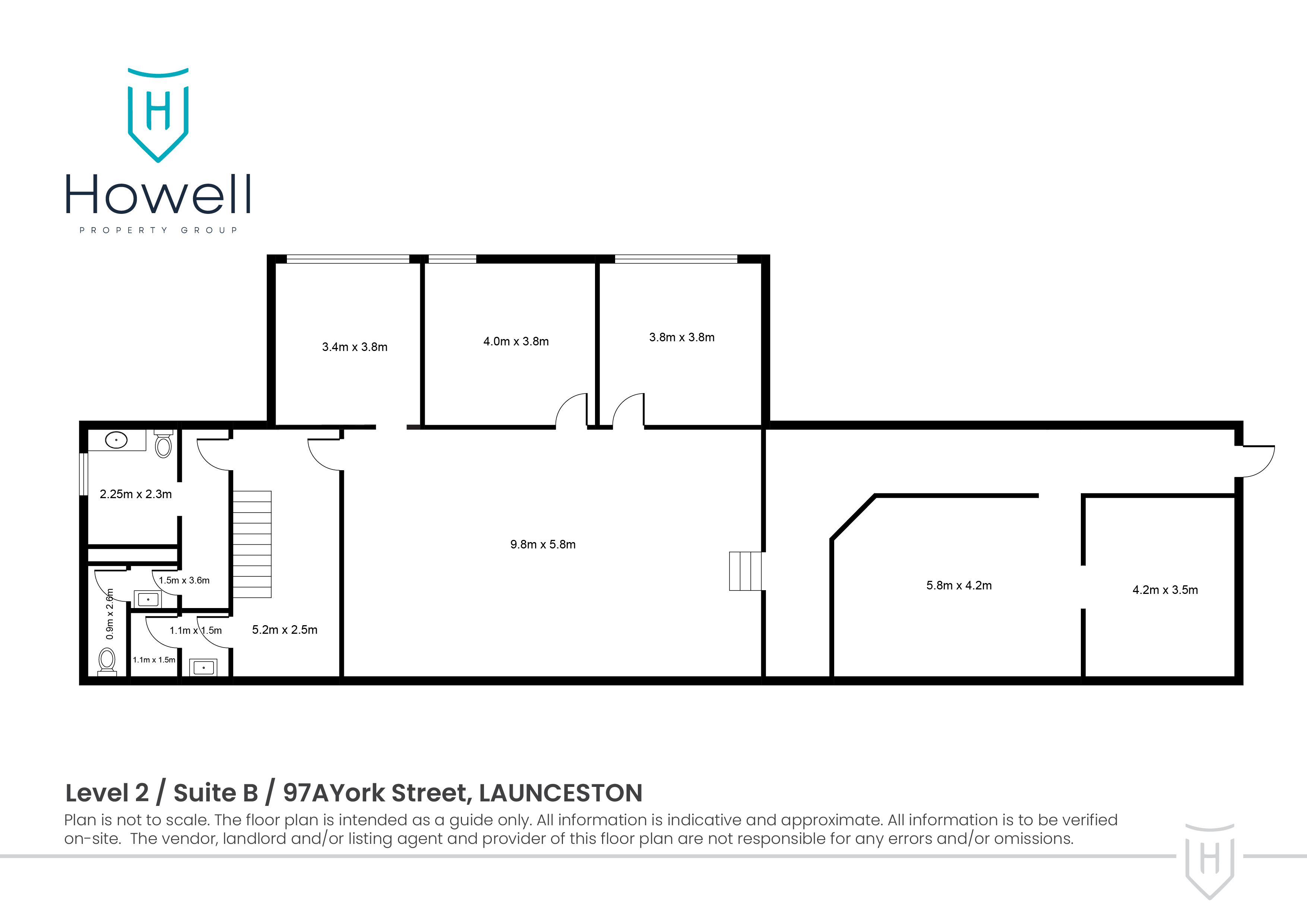Level 2 Suite B / 97A York Street, Launceston