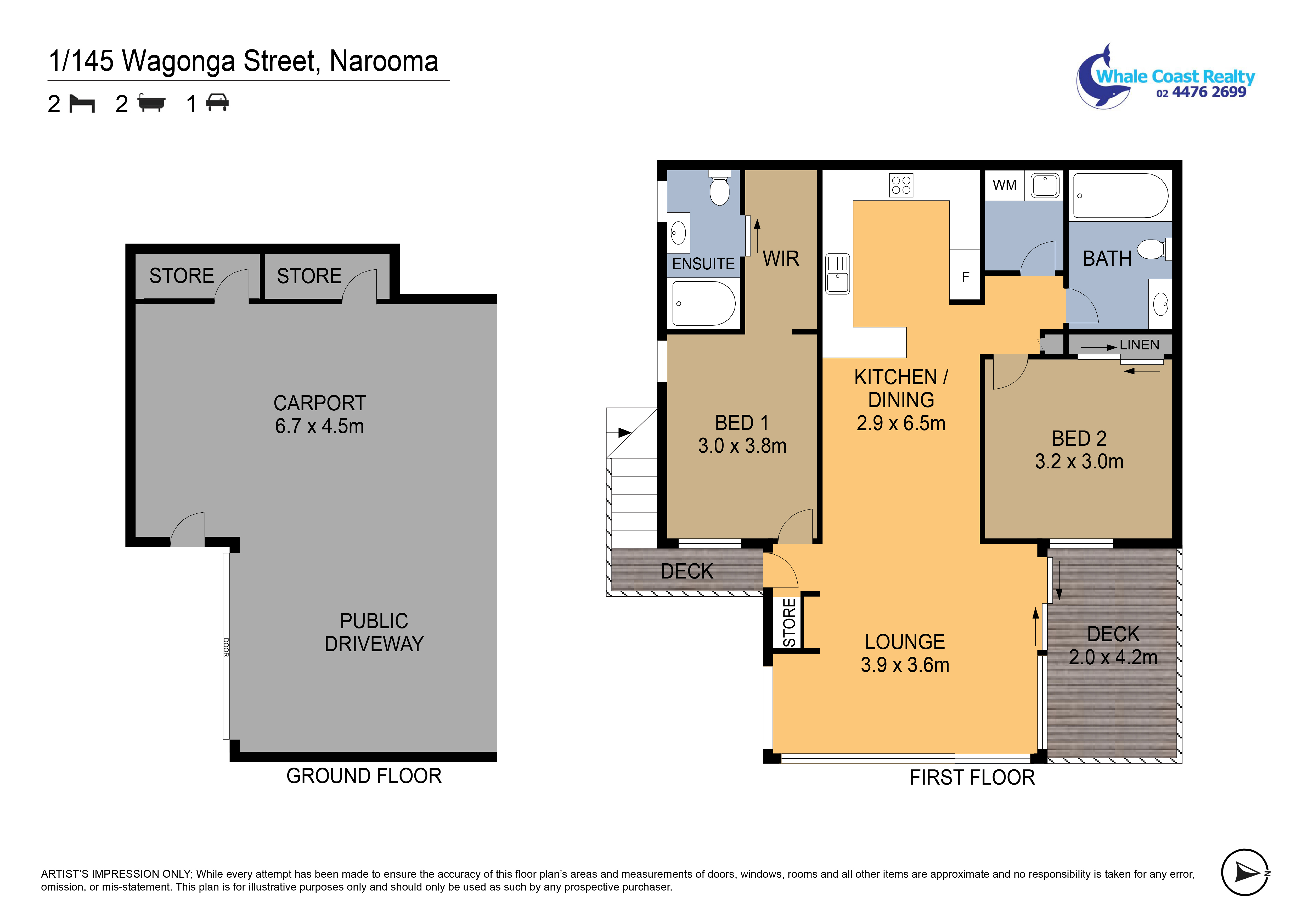 1 / 145 Wagonga Street, Narooma