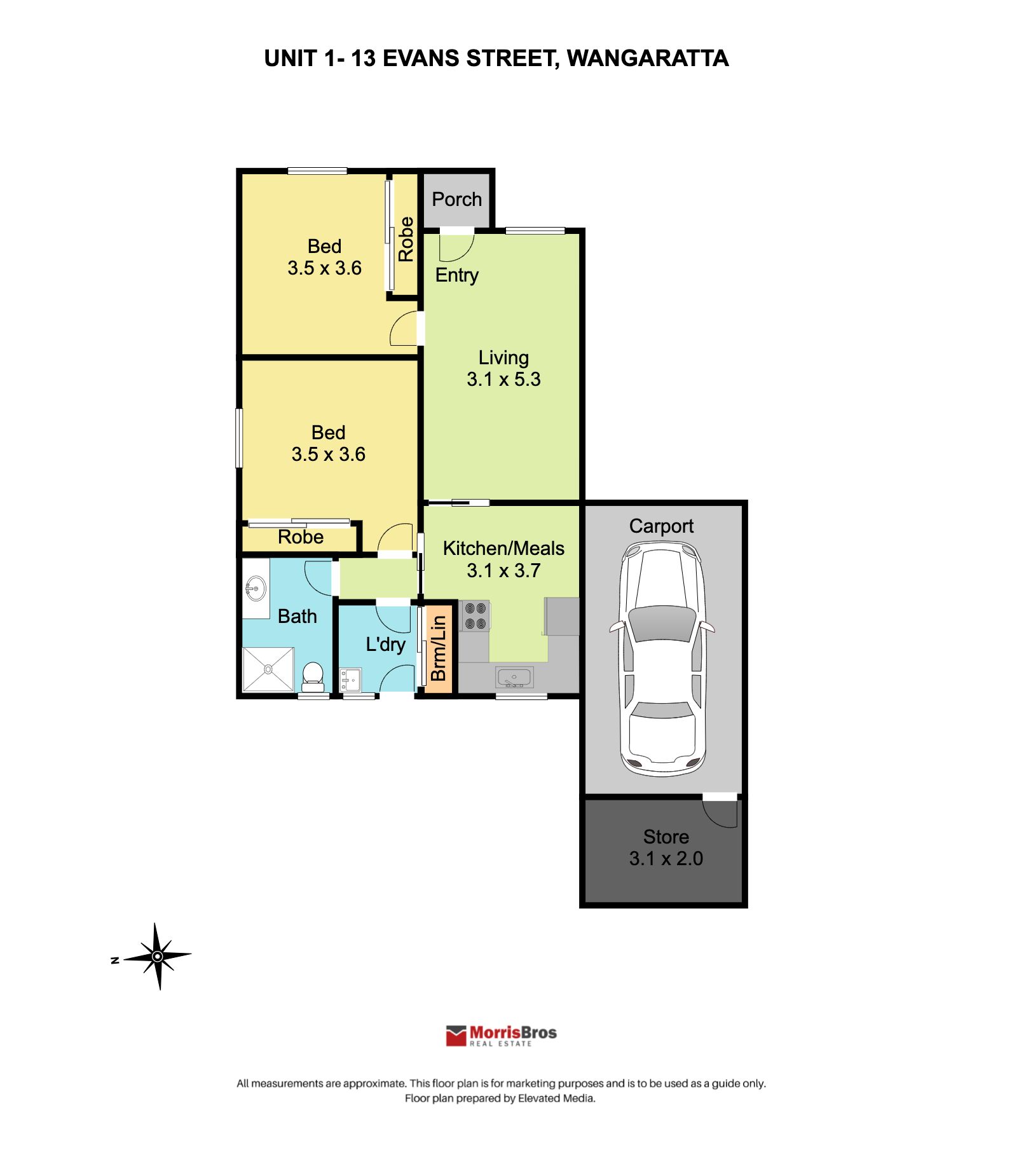 1 / 13 Evans Street, Wangaratta