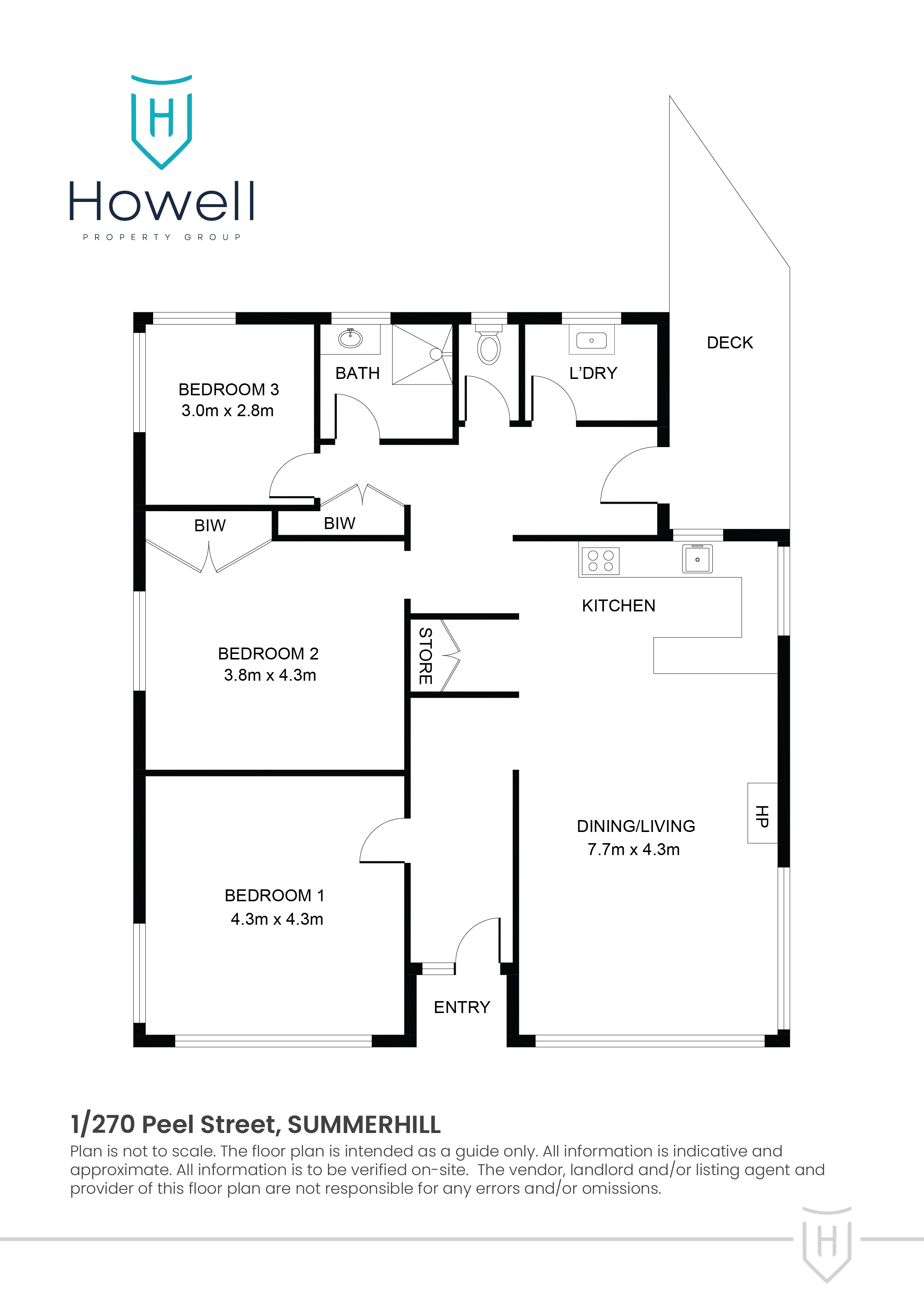 1 / 270 Peel Street West, Summerhill