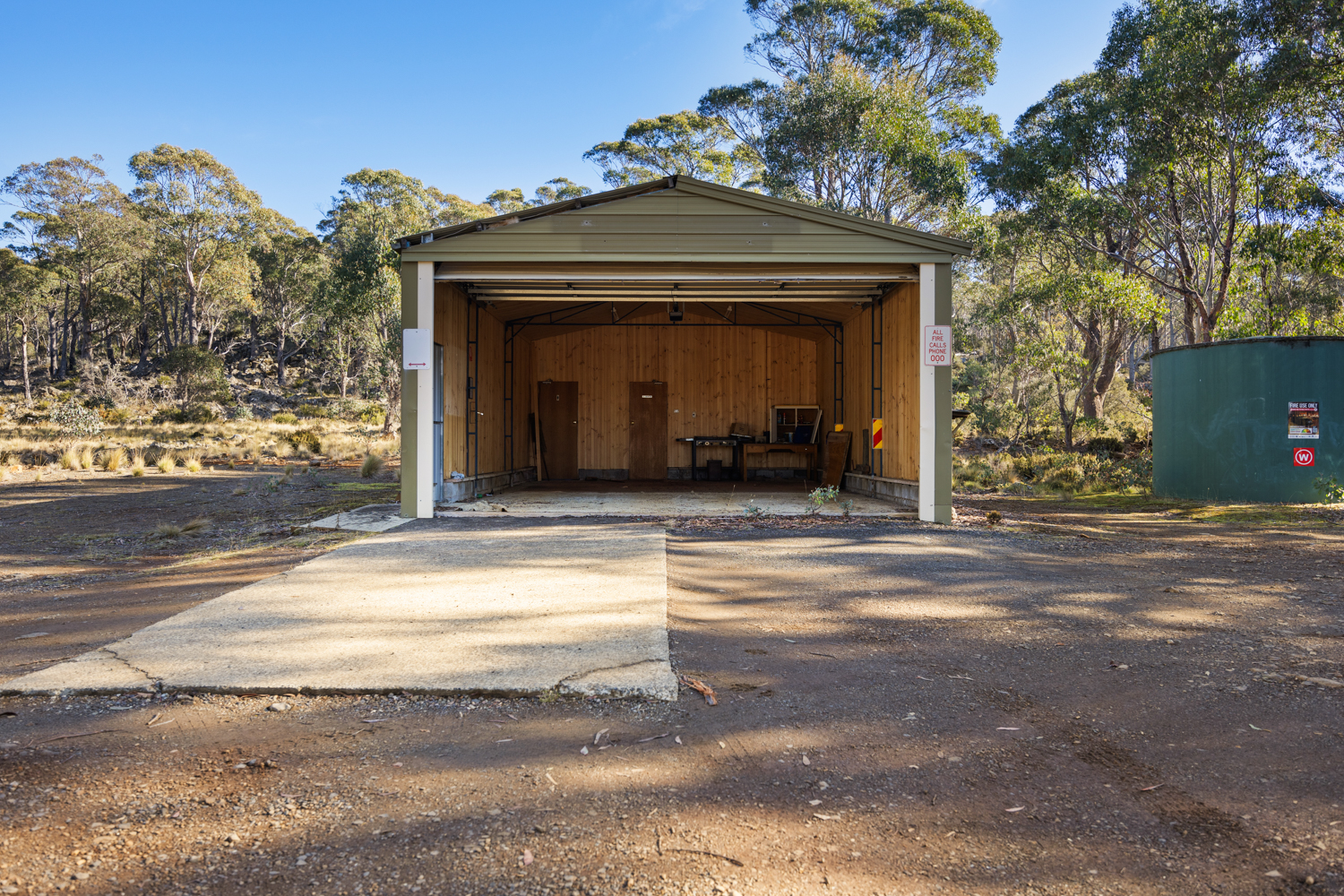 'Old Breona Fire Station' Highland Lakes Road, Brandum