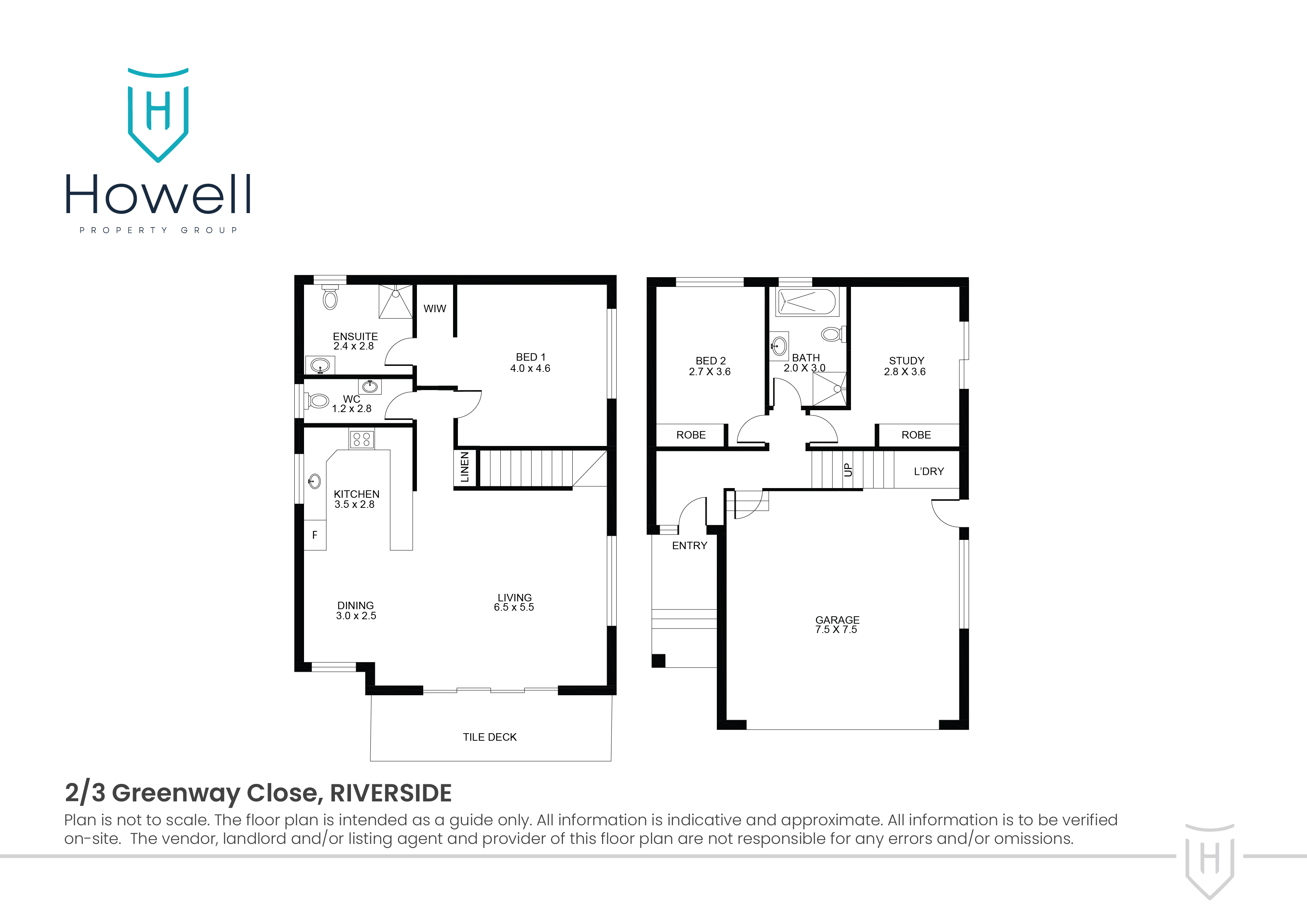 2 / 3 Greenway Close, Riverside