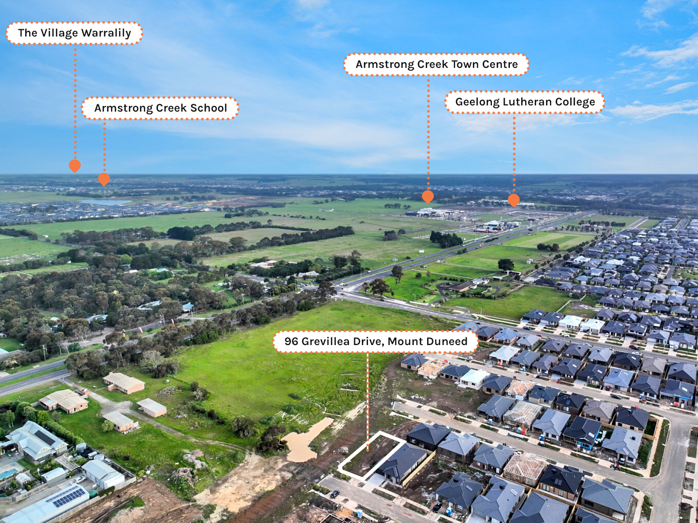 Listing image for 96 Grevillea Drive, MOUNT DUNEED  VIC  3217