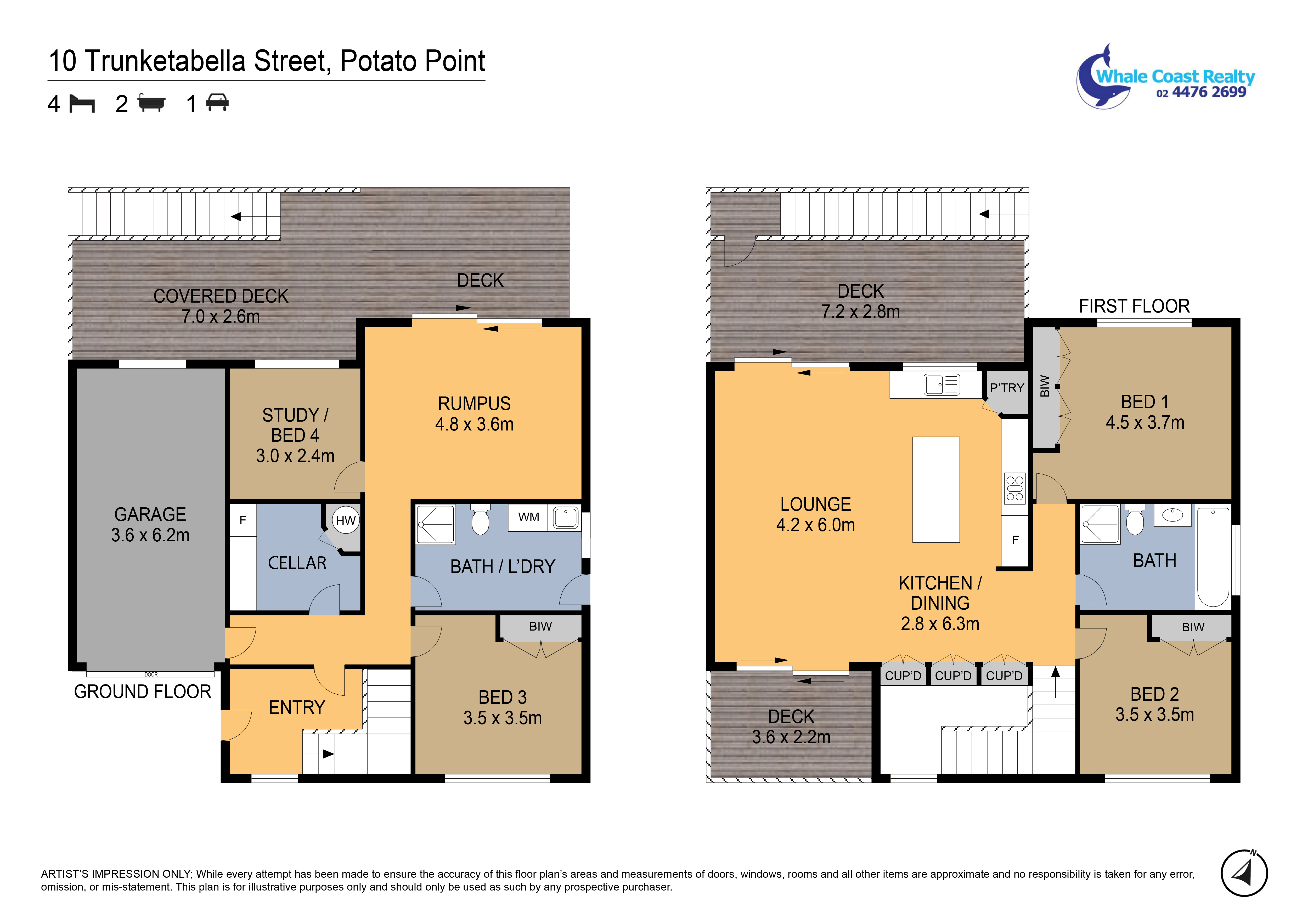 10 TRUNKETABELLA STREET, Potato Point
