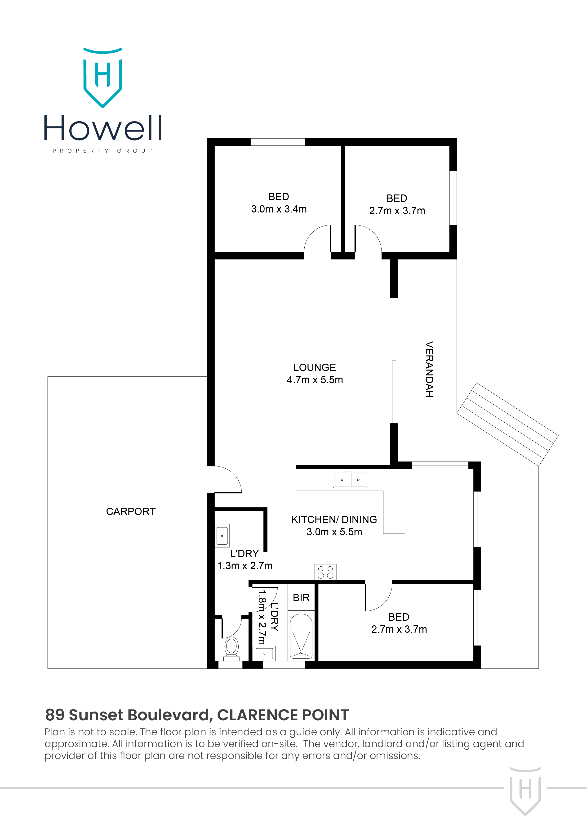 89 Sunset Boulevard, Clarence Point