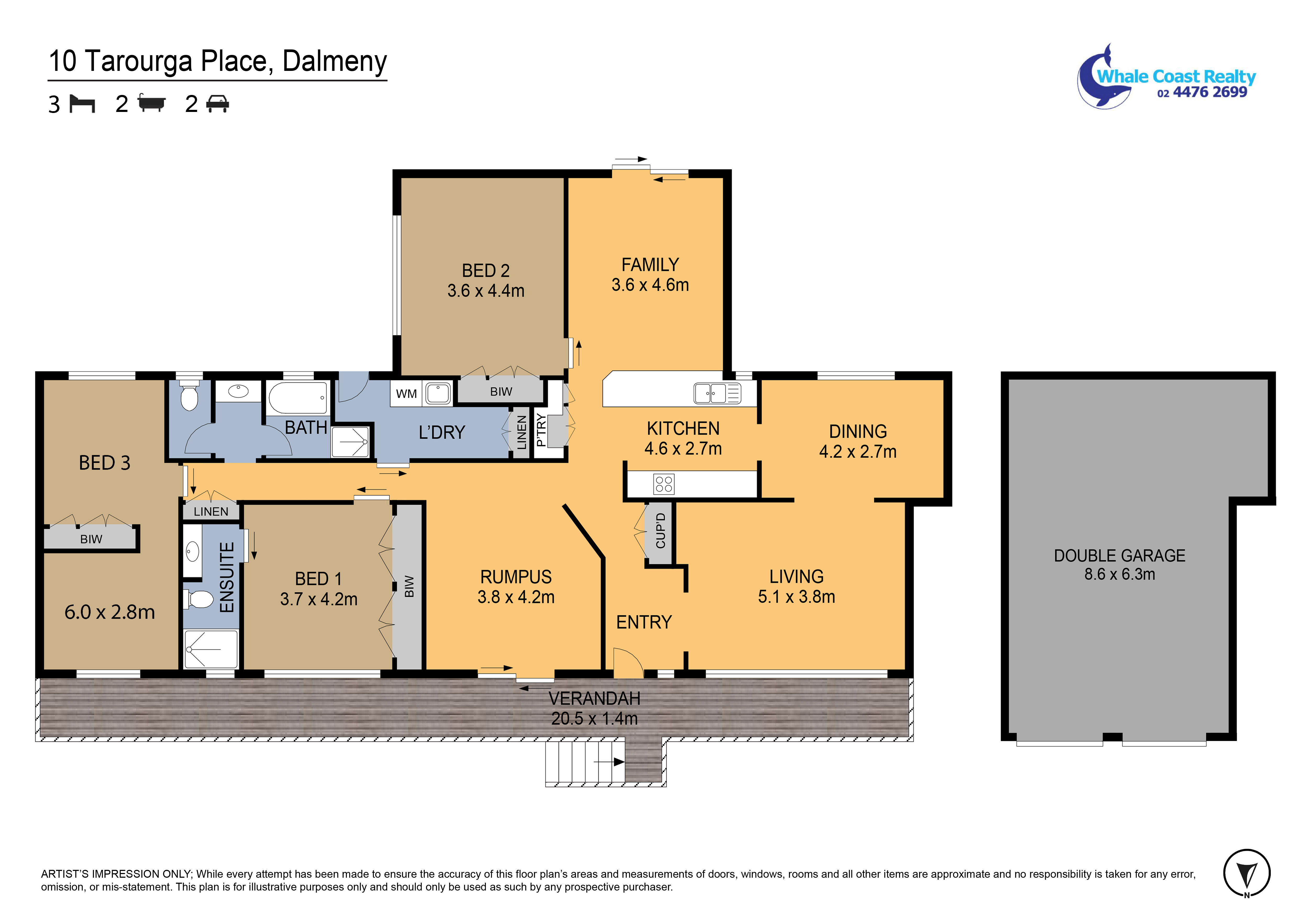 10 TAROURGA PLACE, Dalmeny