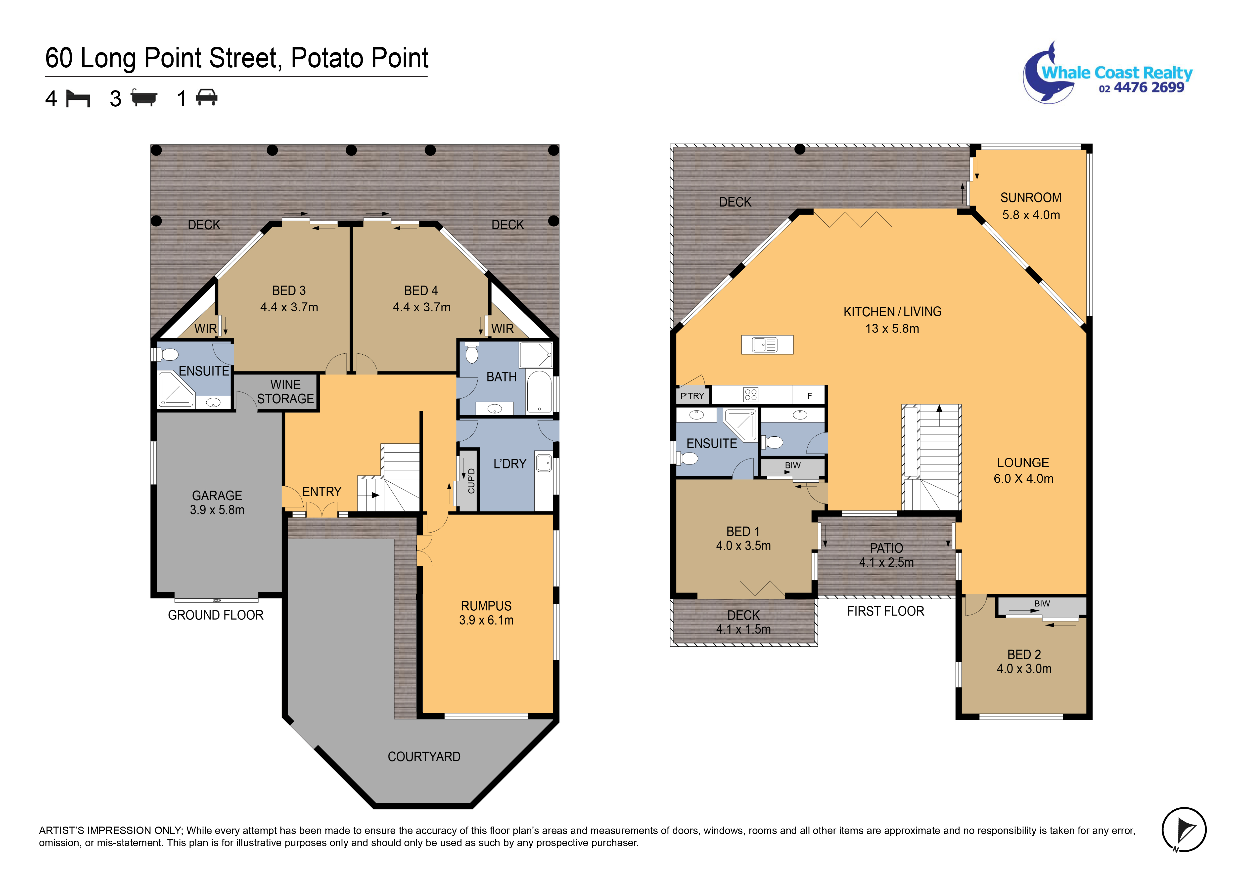60 LONG POINT STREET, Potato Point