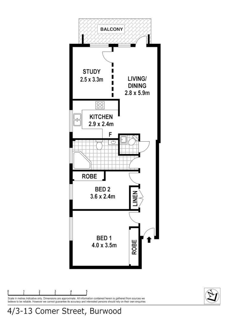 unit 4 / 3-13 Comer Street, Burwood