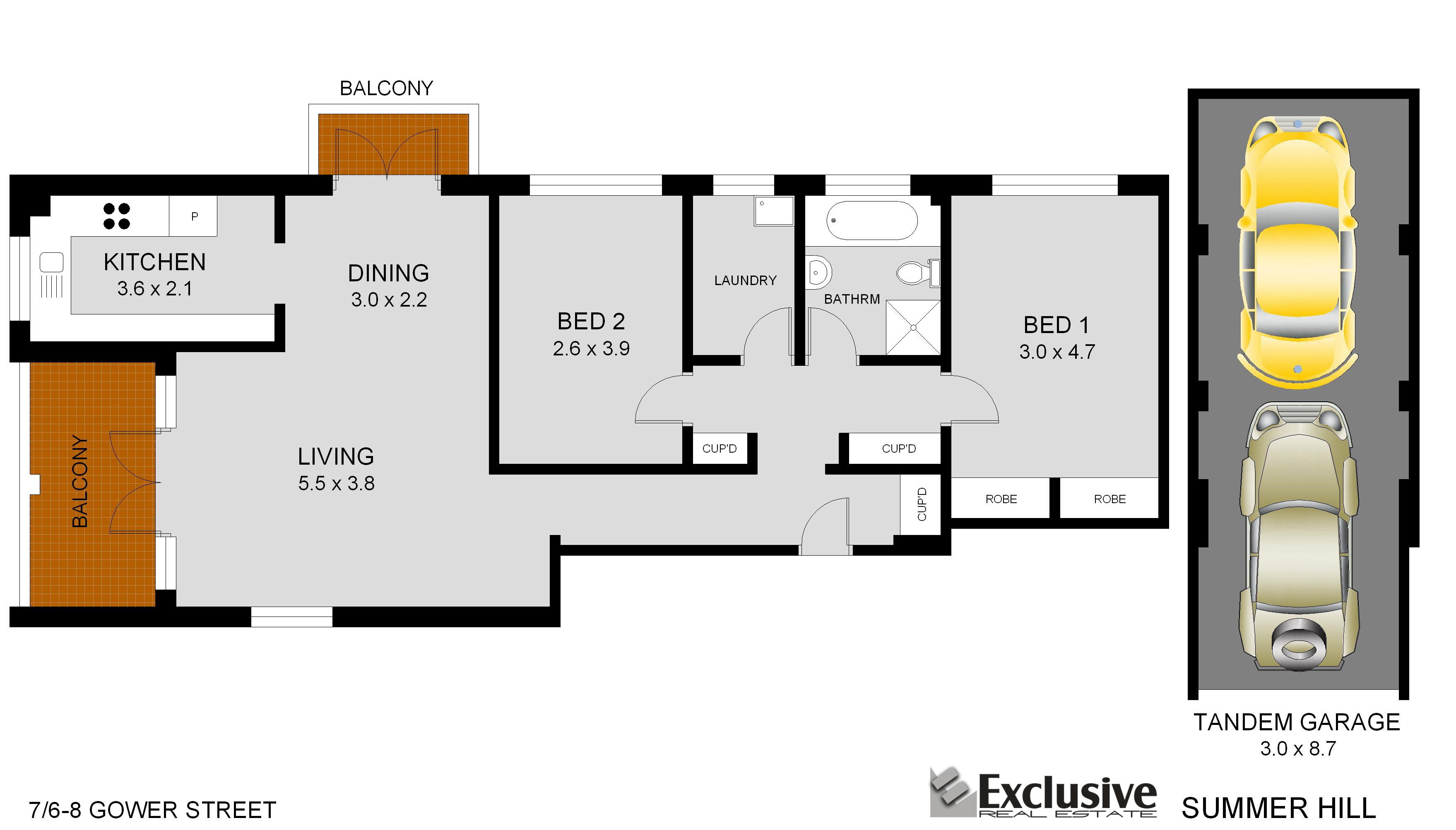 7 / 6-8 Gower Street, Summer Hill