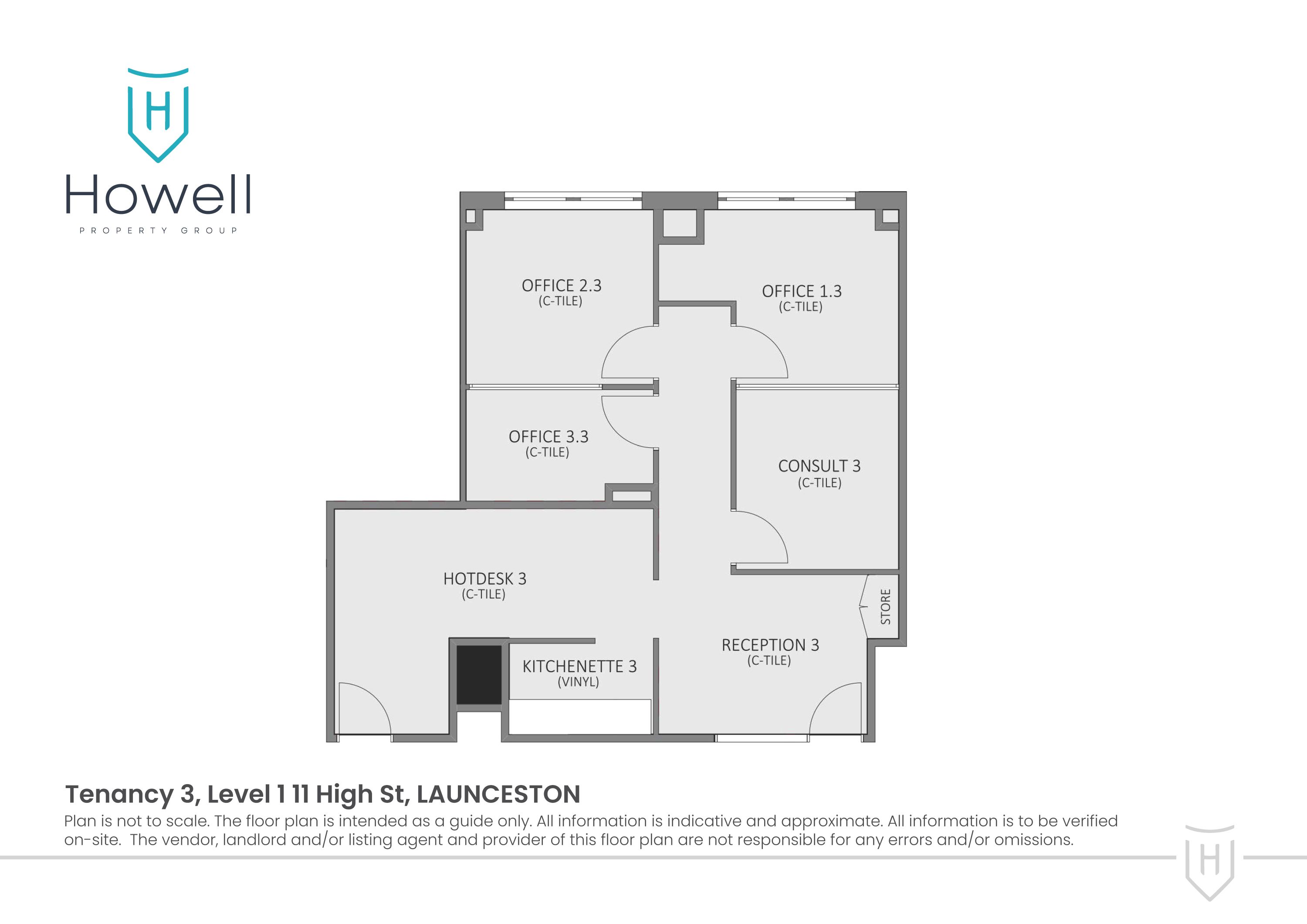 Tenancy 3, Level 1, 11 High Street, Launceston