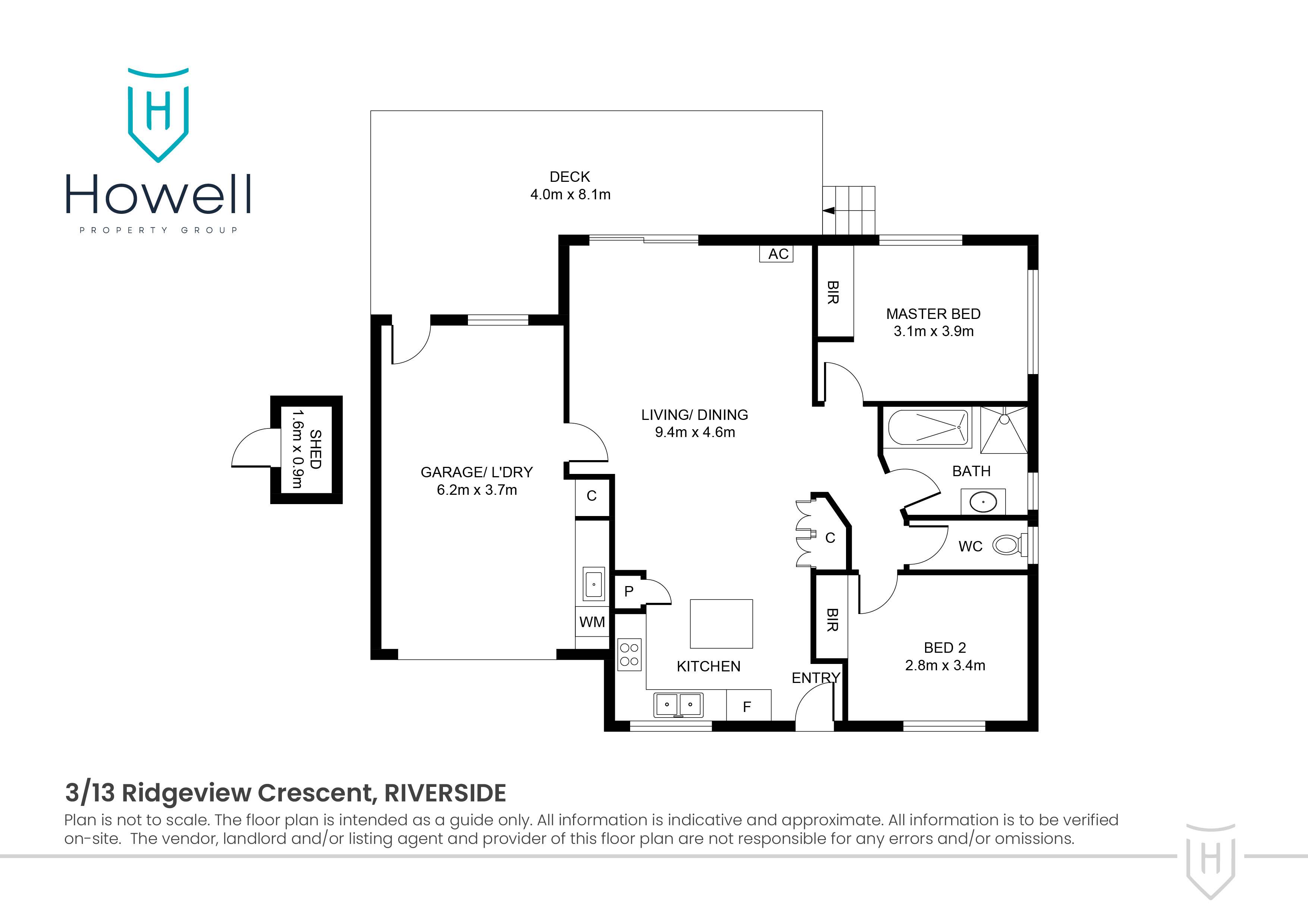 3 / 13 Ridgeview Crescent, Riverside