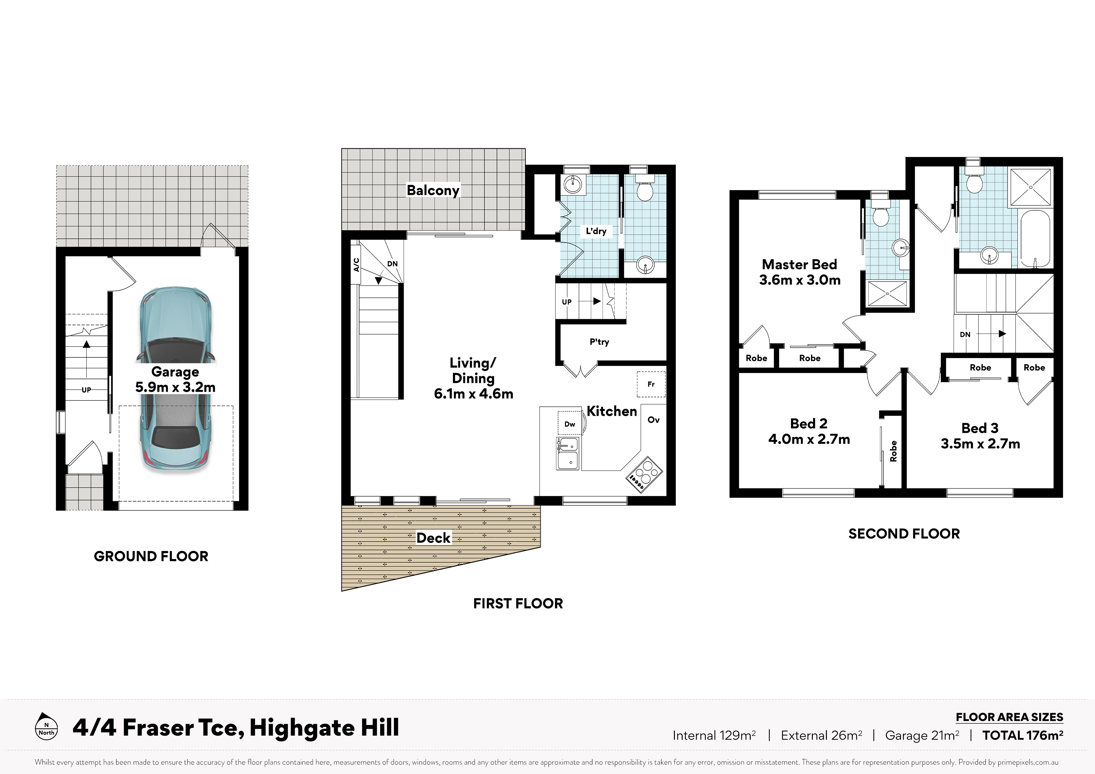 4/4 Fraser Terrace, HIGHGATE HILL, QLD 4101 Australia