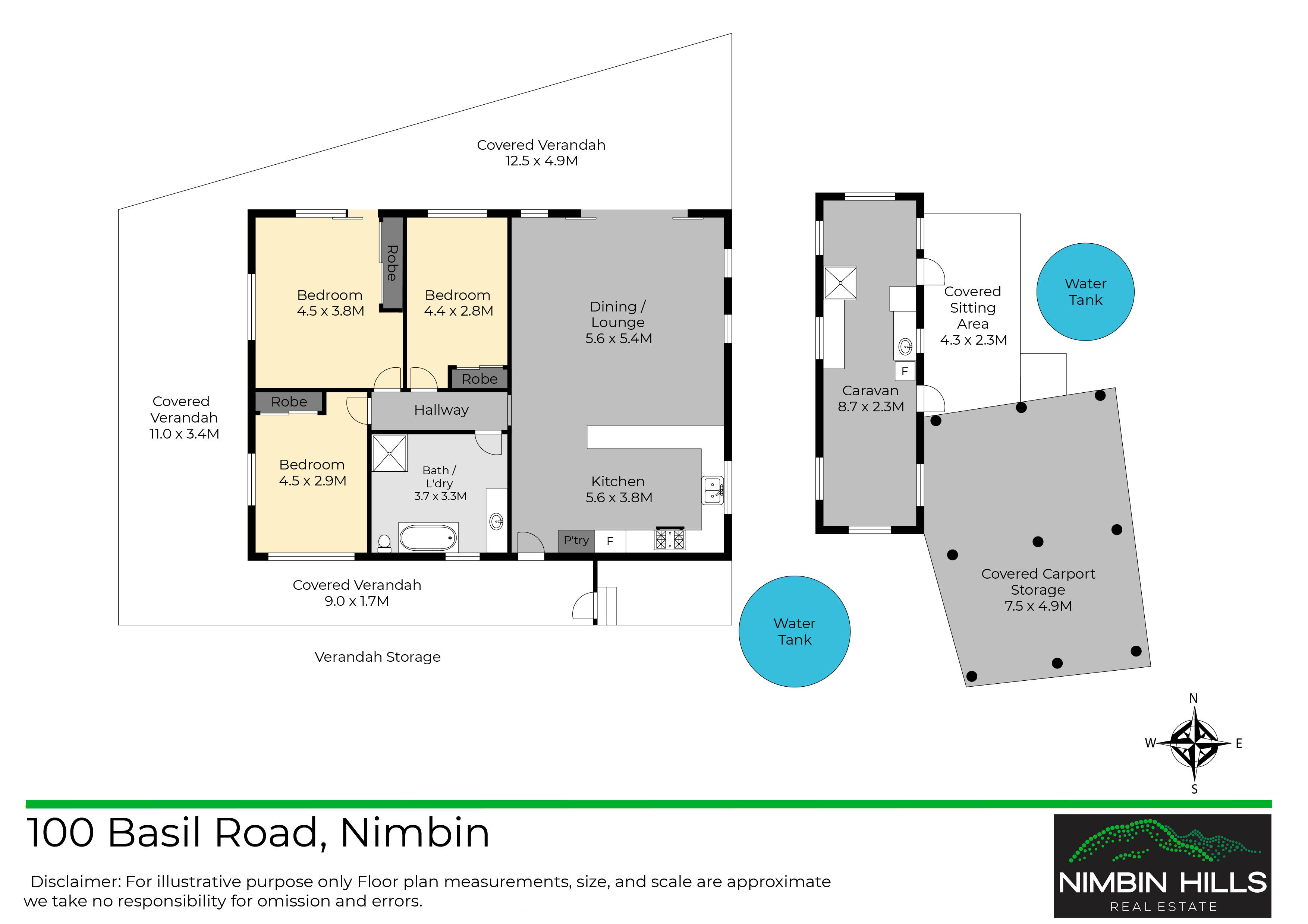 100 Basil Road, Nimbin