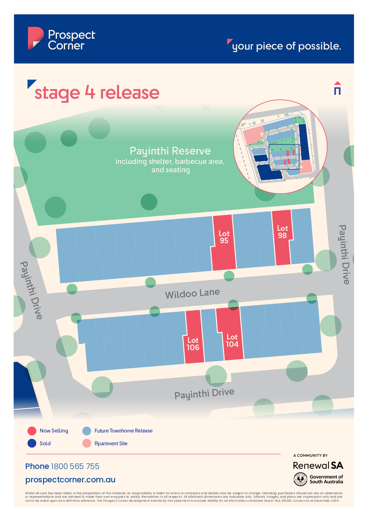 Lot 106 Payinthi Drive, Prospect