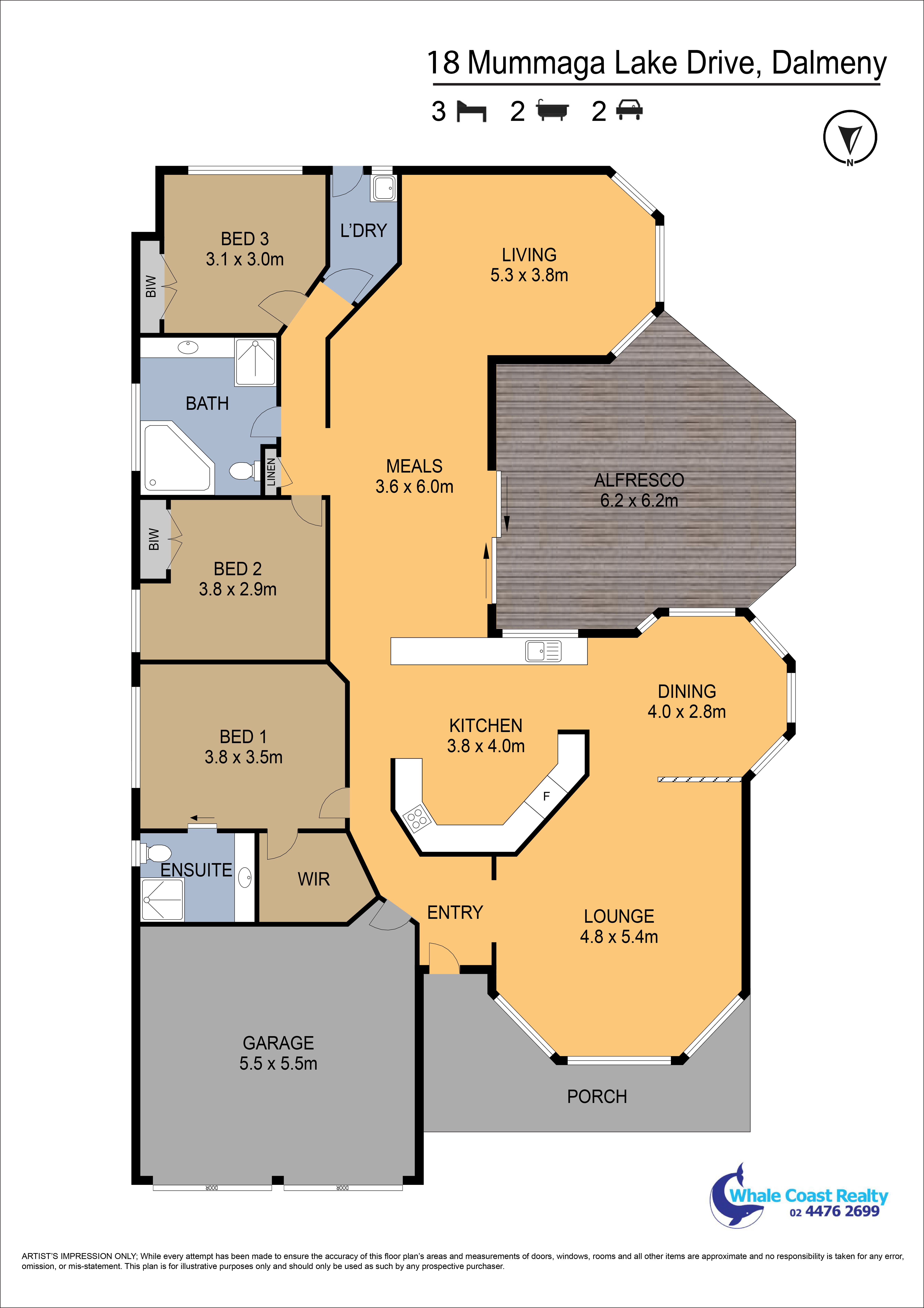 18 Mummaga Lake Drive, Dalmeny