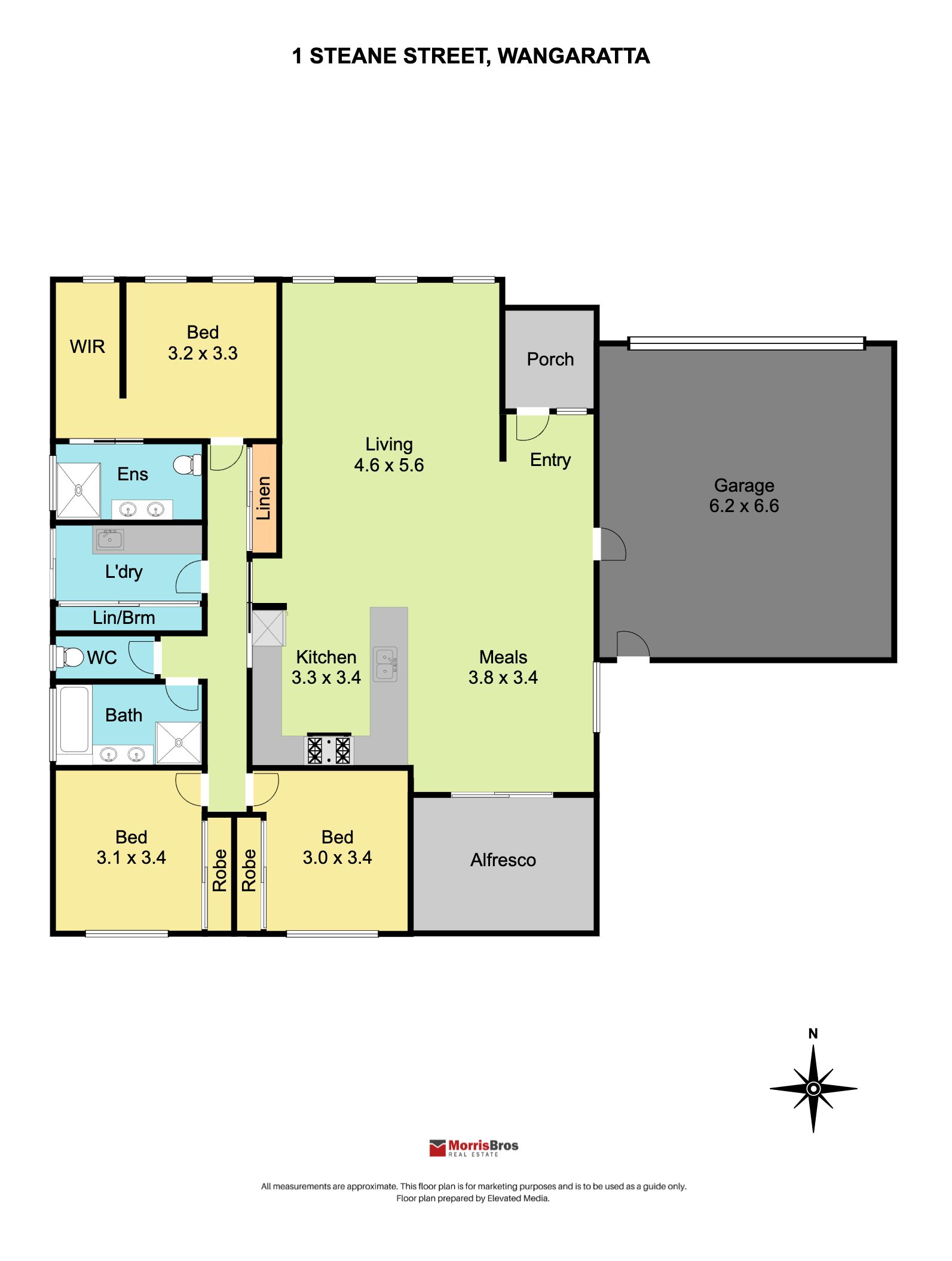 1 Steane Street, Wangaratta