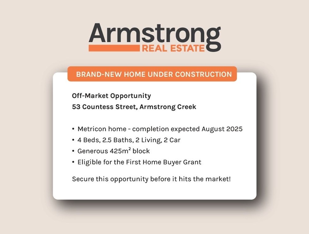 Listing image for 53 Countess St, ARMSTRONG CREEK  VIC  3217