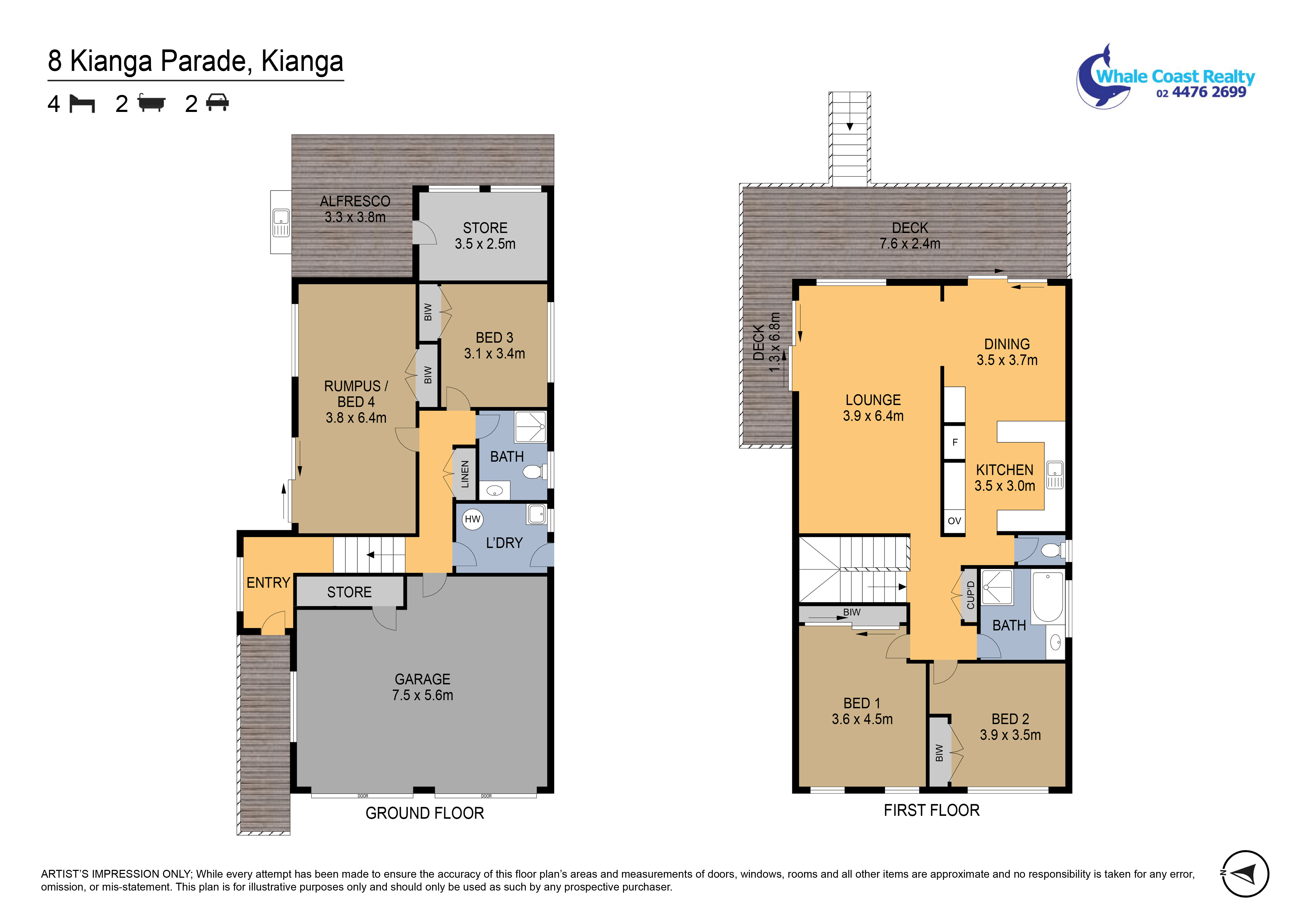 8 Kianga Parade, Kianga