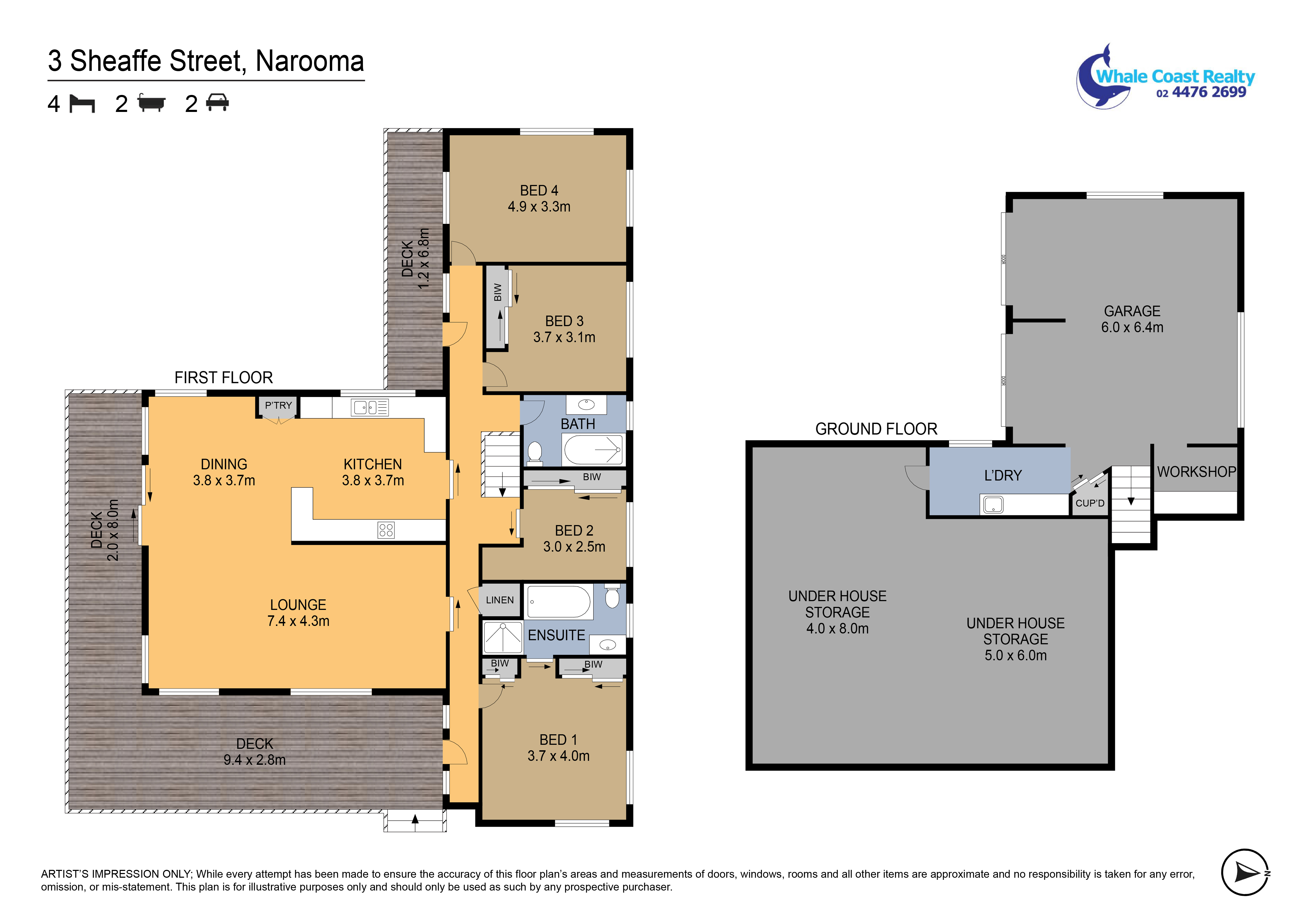 3 Sheaffe Street, Narooma