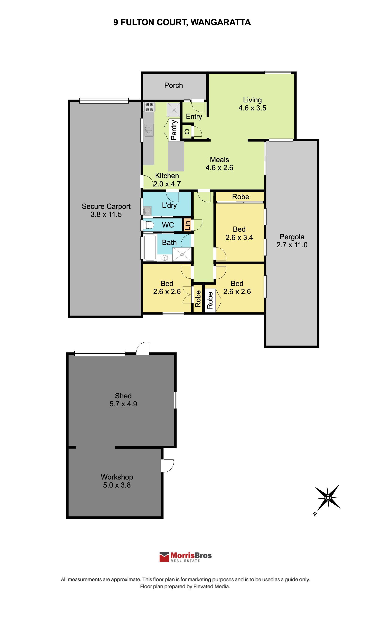 9 Fulton Court, Wangaratta