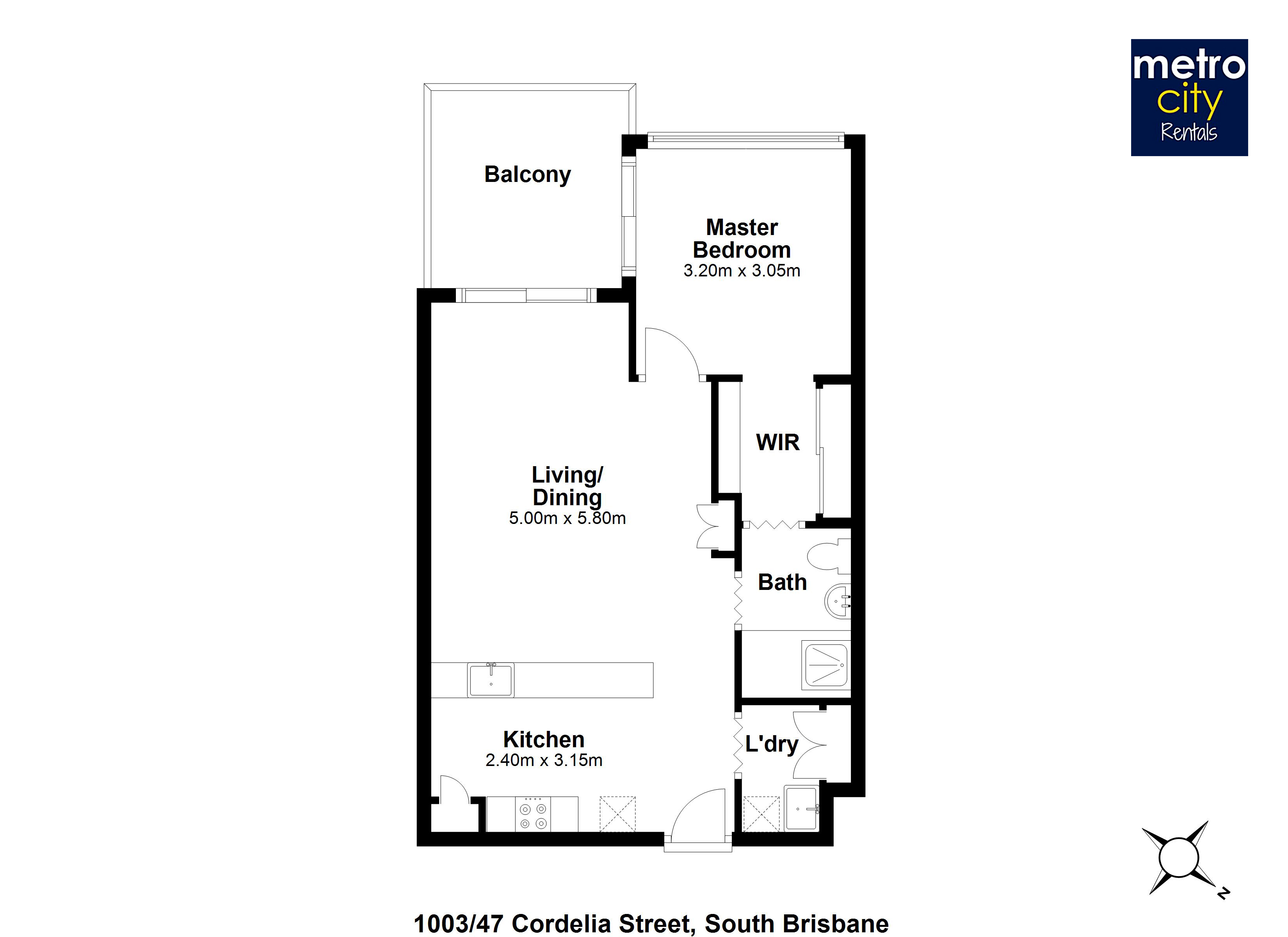 1003/49 Cordelia Street, SOUTH BRISBANE, QLD 4101 Australia