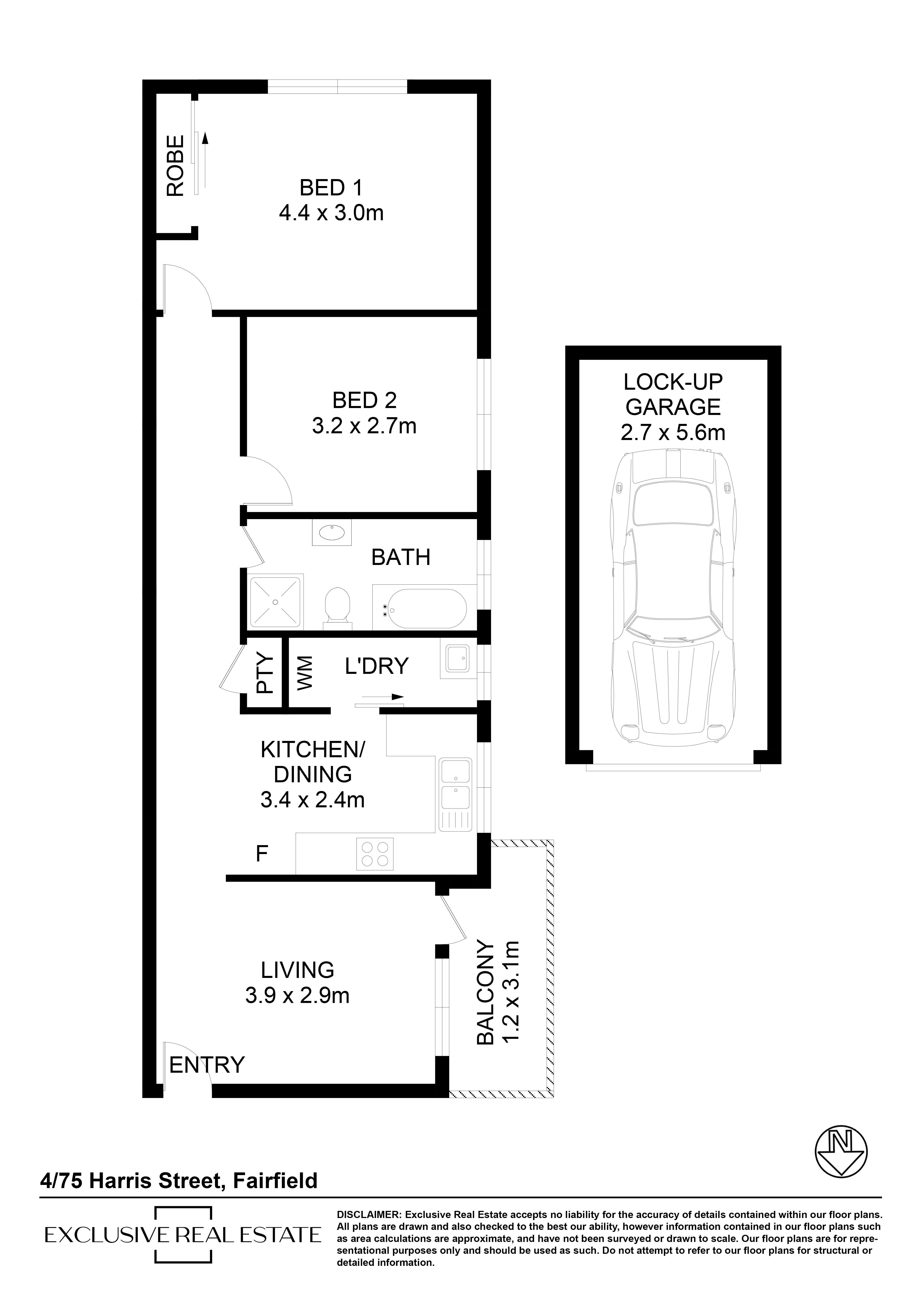 8 / 75 Harris Street, Fairfield