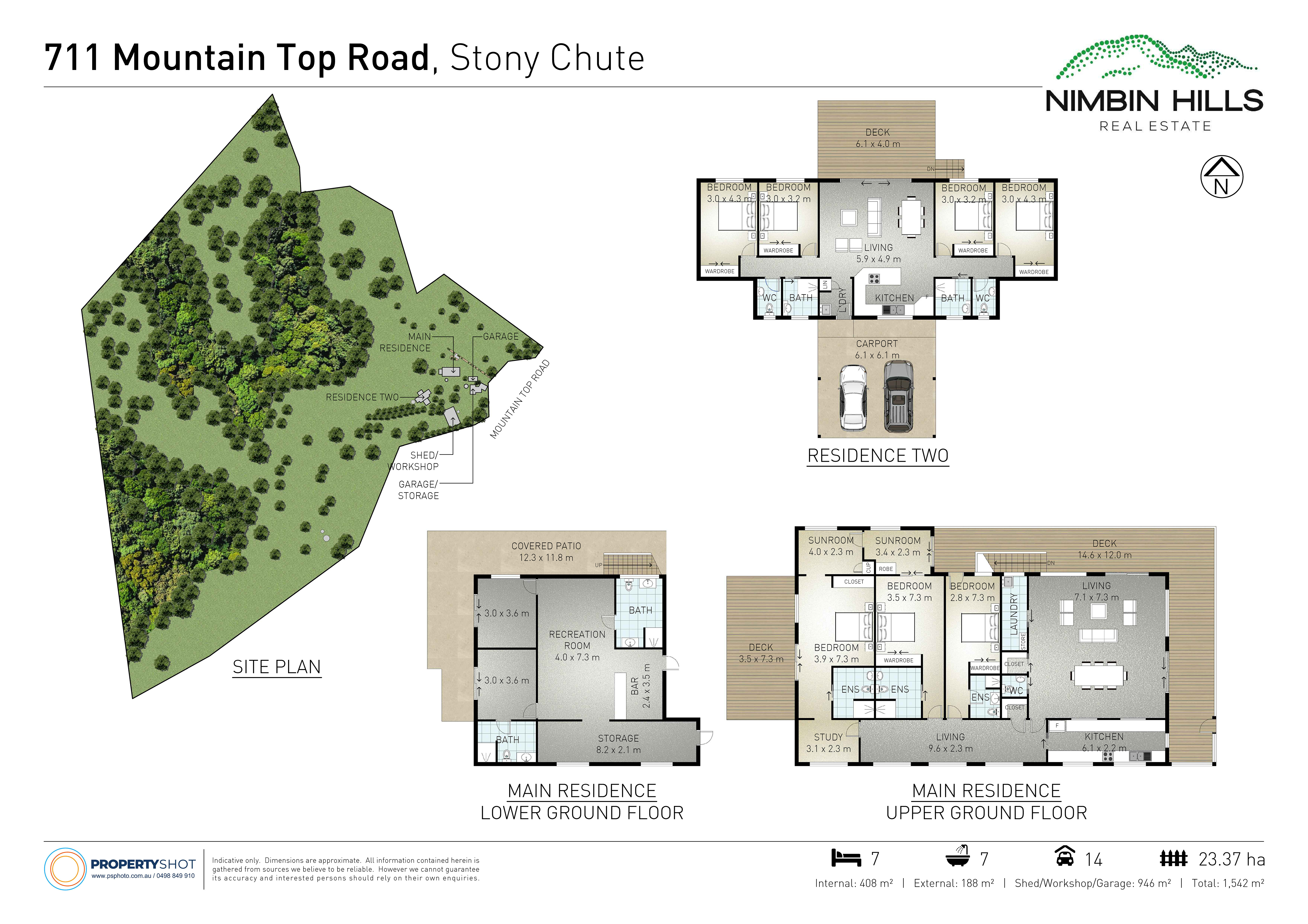 711 Mountain Top Road, Nimbin