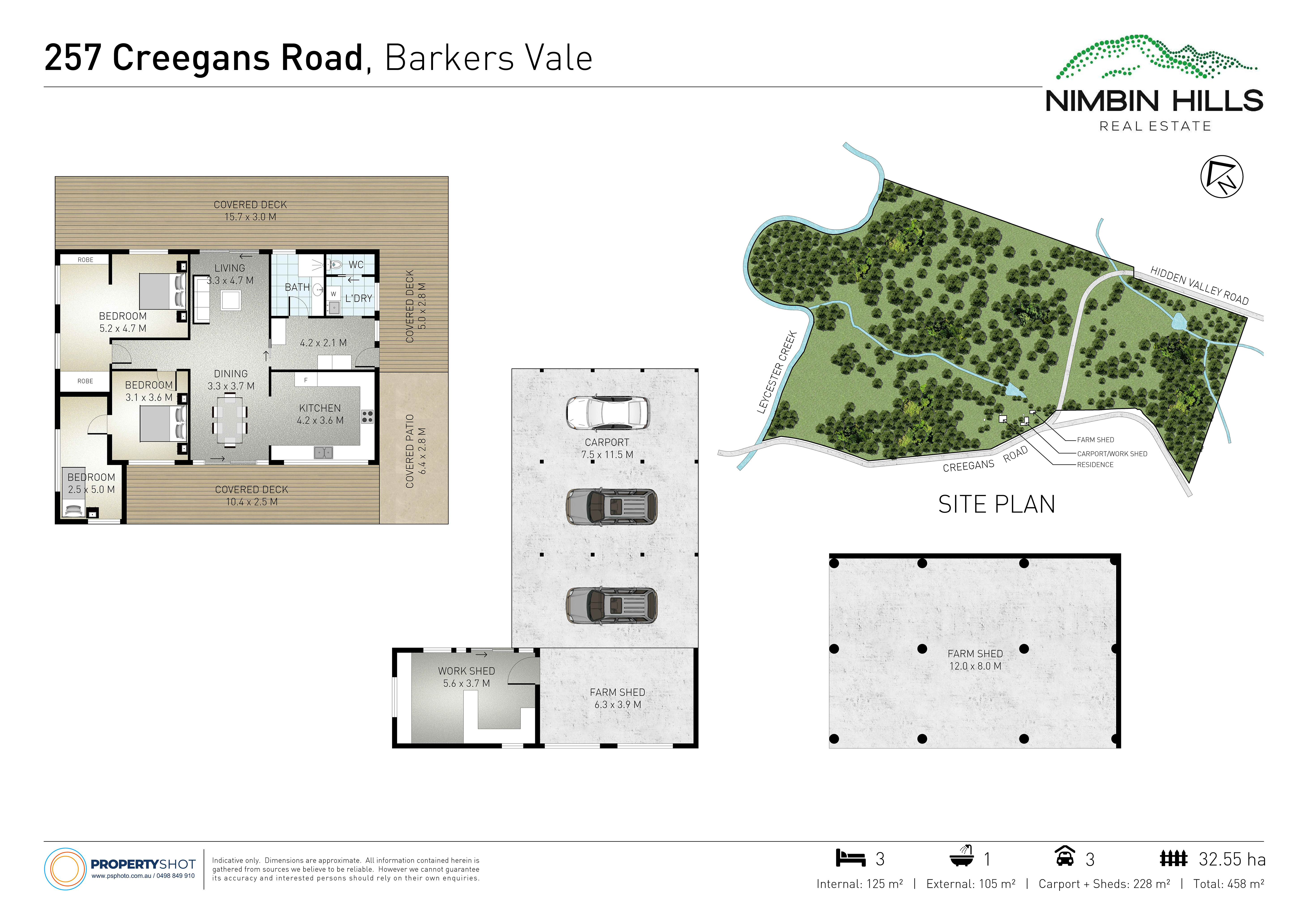 257 Creegans Road, Barkers Vale