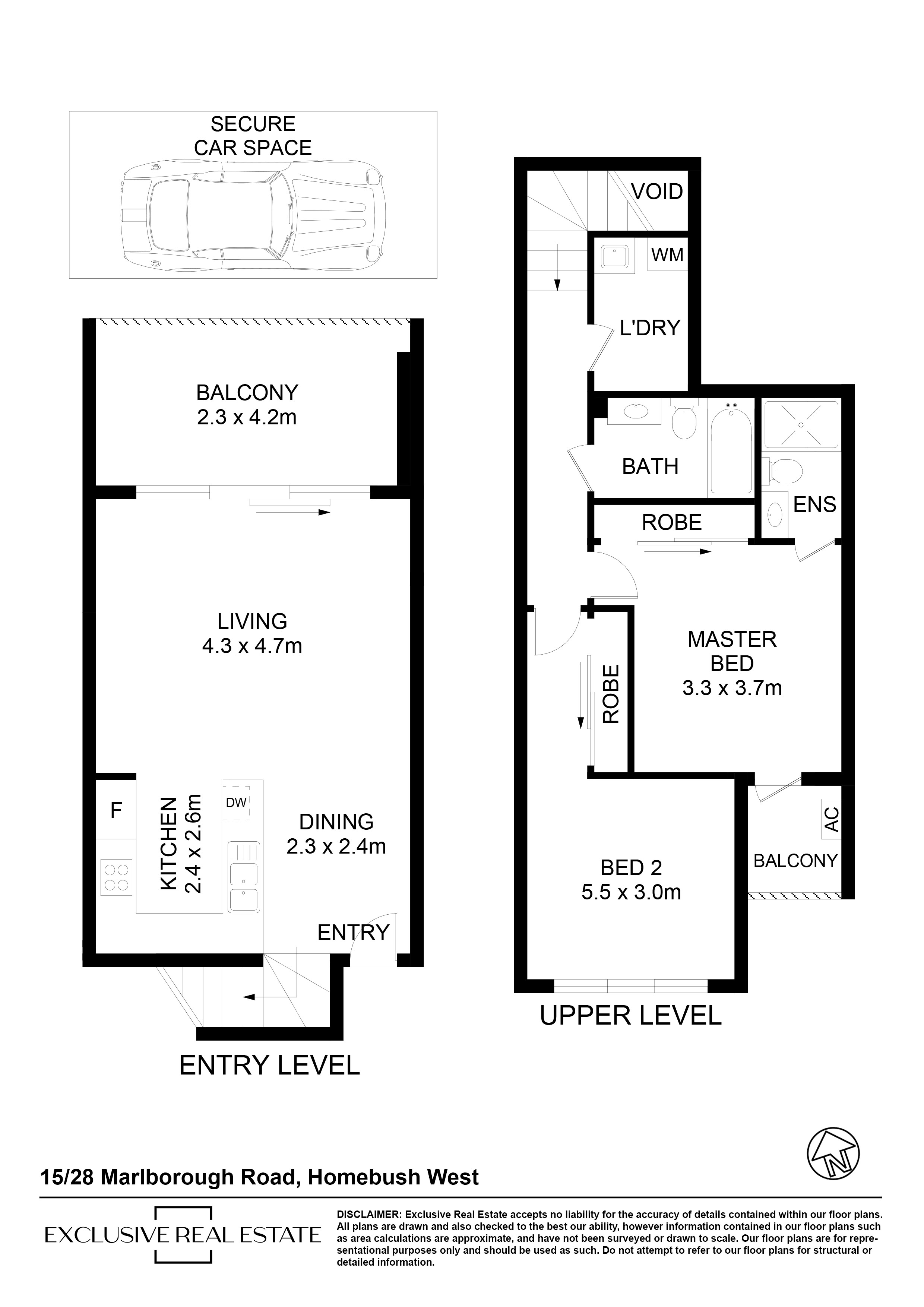 15 / 28 Marlborough Road, Homebush West