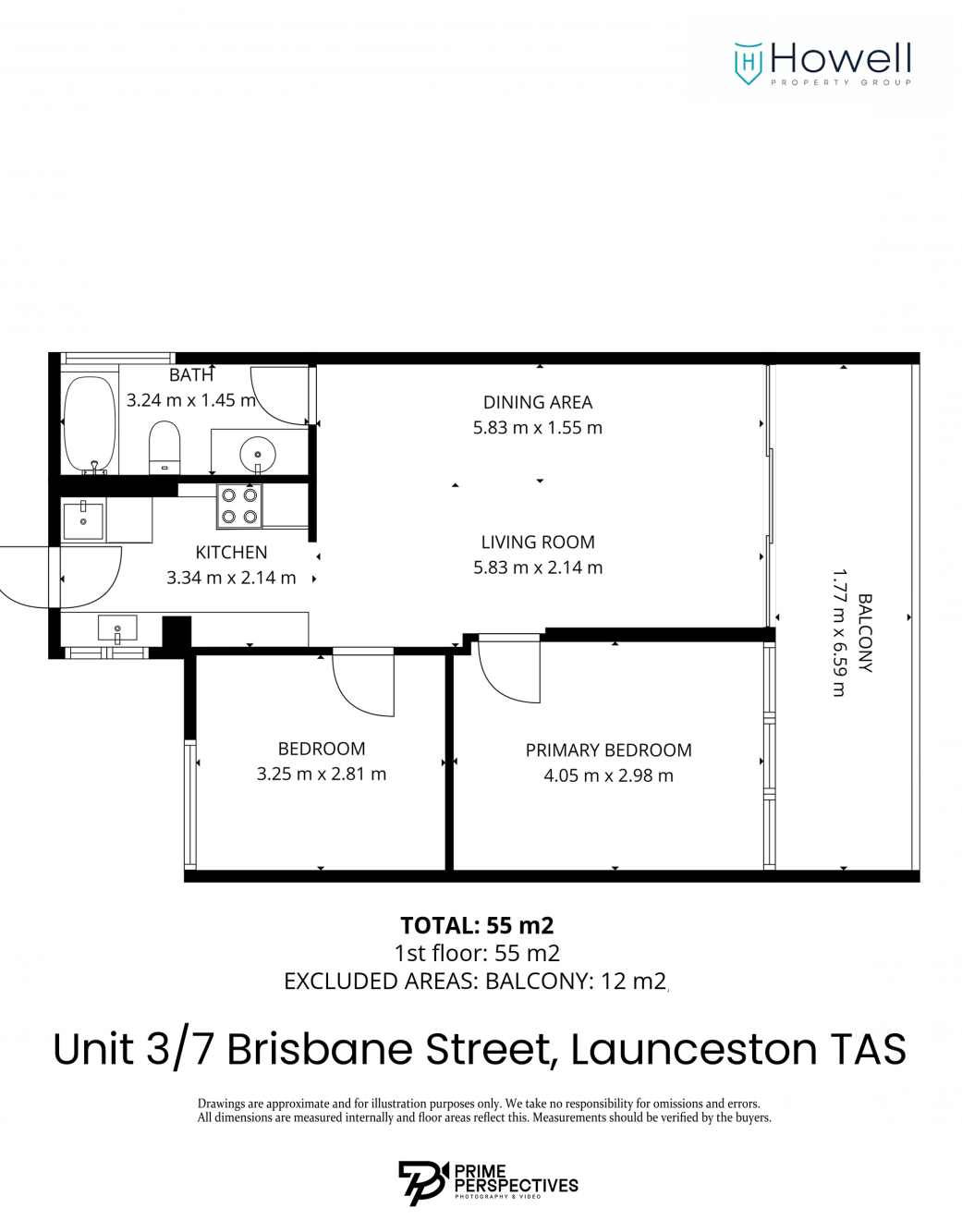 3 / 7 Brisbane Street, Launceston