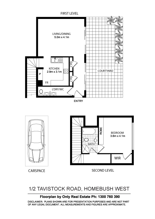 1 / 2 Tavistock Road, Homebush West