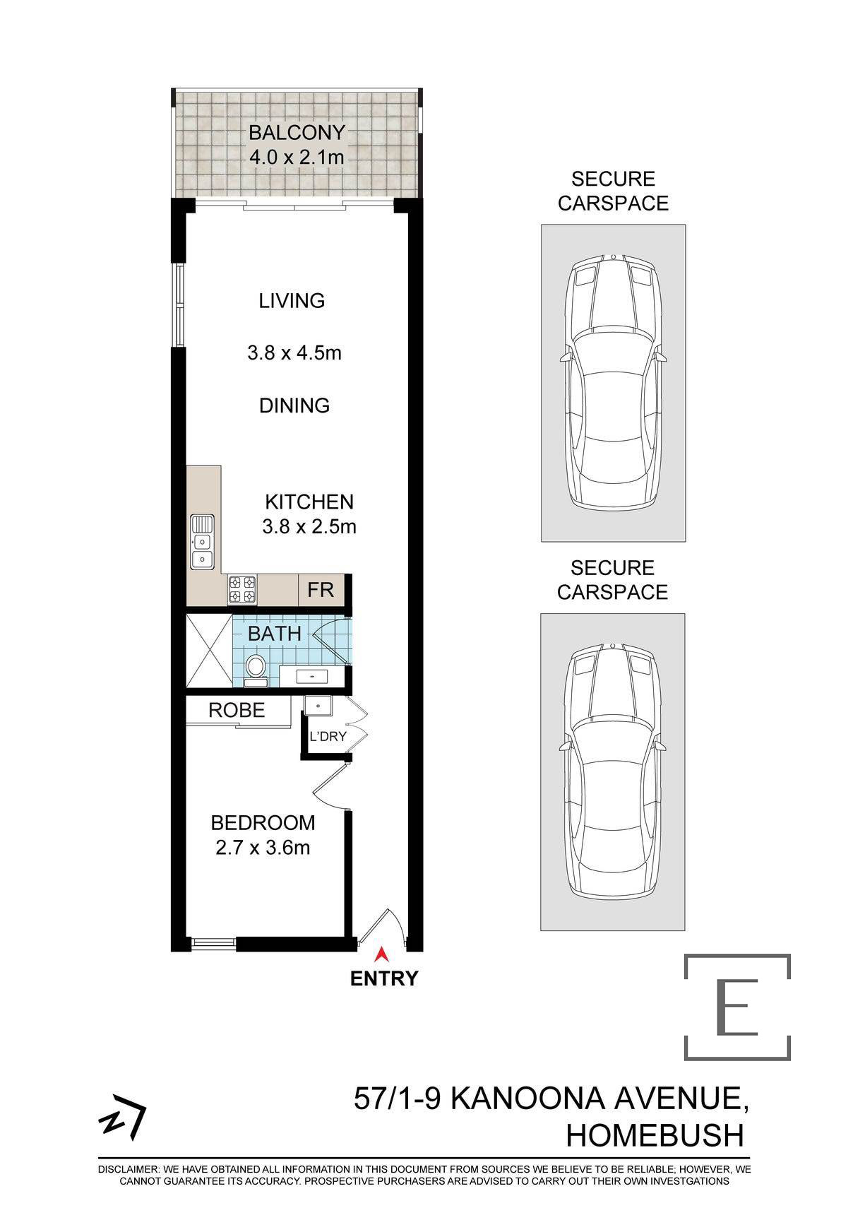 57 / 1 Kanoona Avenue, Homebush